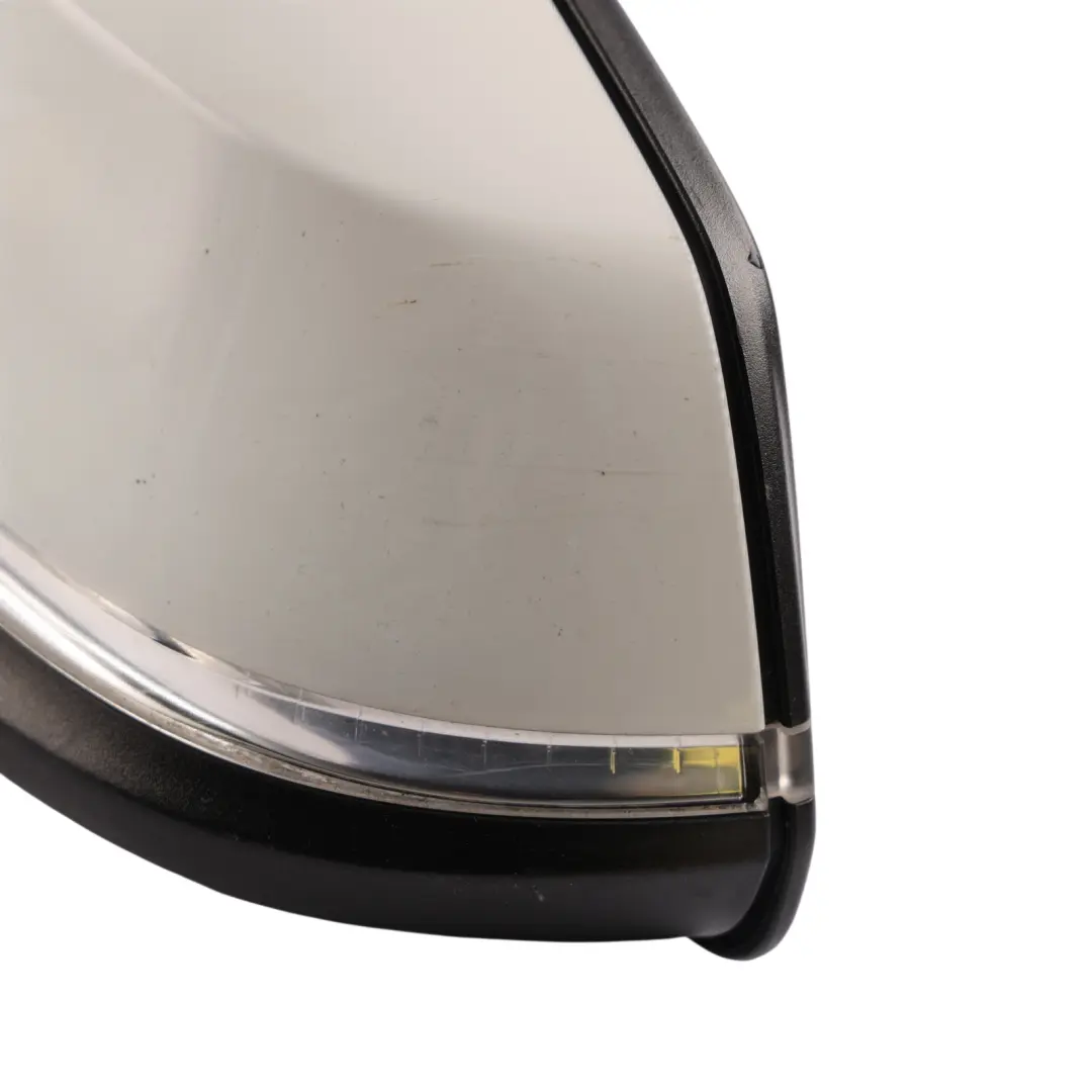 BMW F20 LCI Heated Left Wing Mirror N/S 6 Pins Alpinweiss Alpine White - 300 - SKU RHD-7242703-AW4 - Part number 7242703