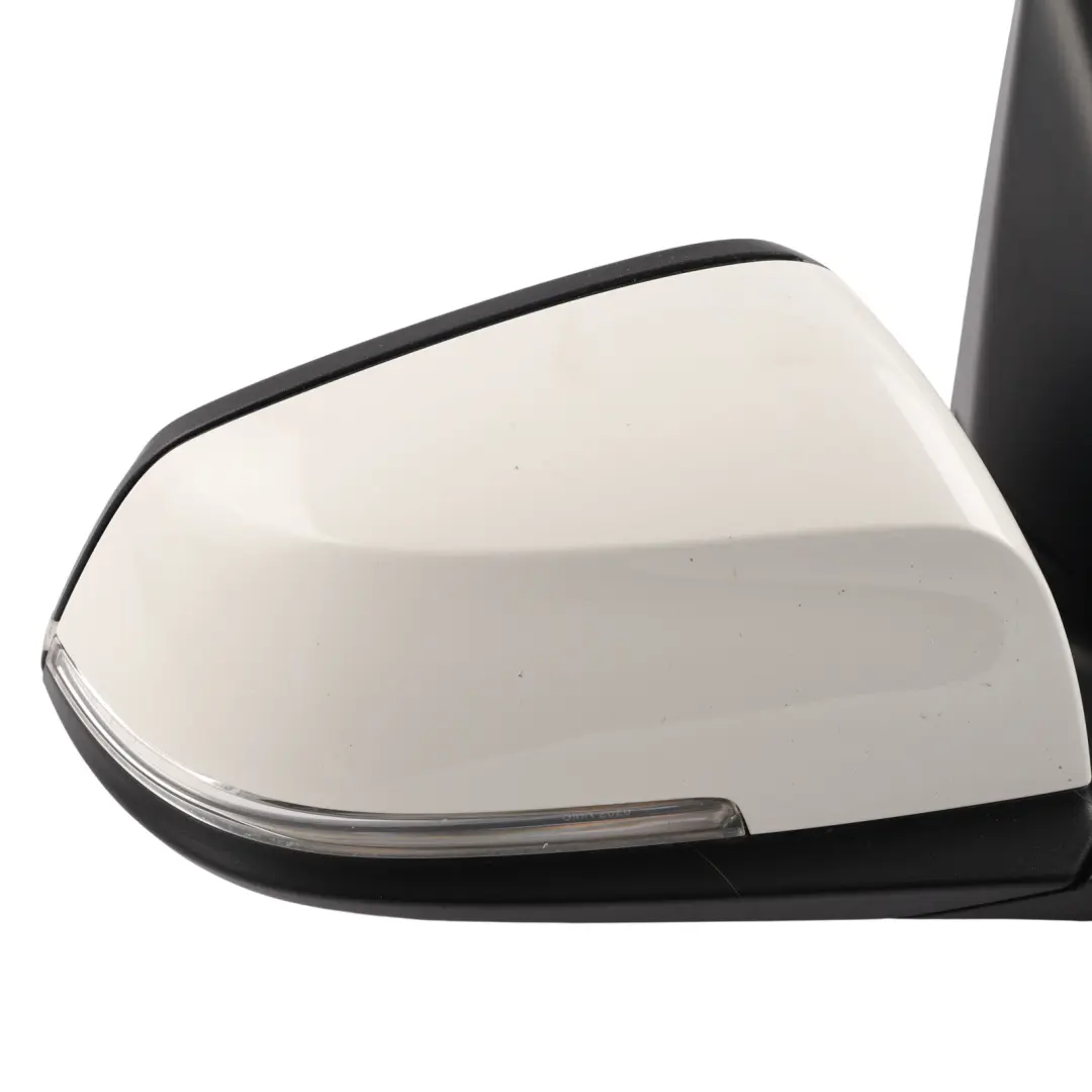  Door Wing Mirror BMW F20 F20N LCI 4 Heated Right O/S Alpinweiss White 300 - SKU rhd-7242704-AW4 - Part number 7242704