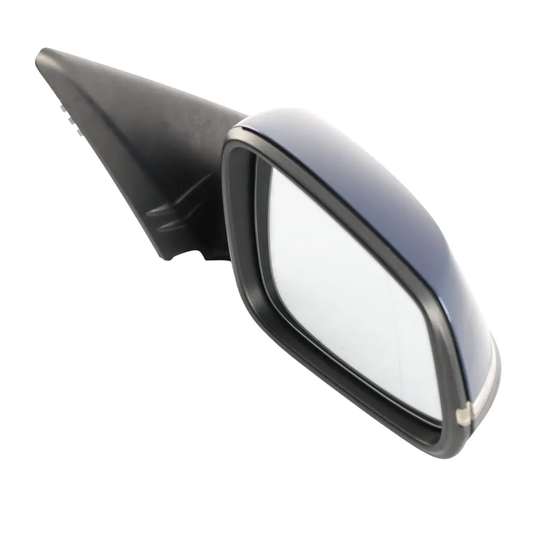 Heated Right O/S Wing Mirror 6 Pin Tiefseeblau Deep Sea Blue A76 to BMW F20 with Part number 7242704 BMW F20 Heated Right O/S Wing Mirror 6 Pin Tiefseeblau Deep Sea Blue A76 - SKU rhd-7242704-DSB - Part number 7242704