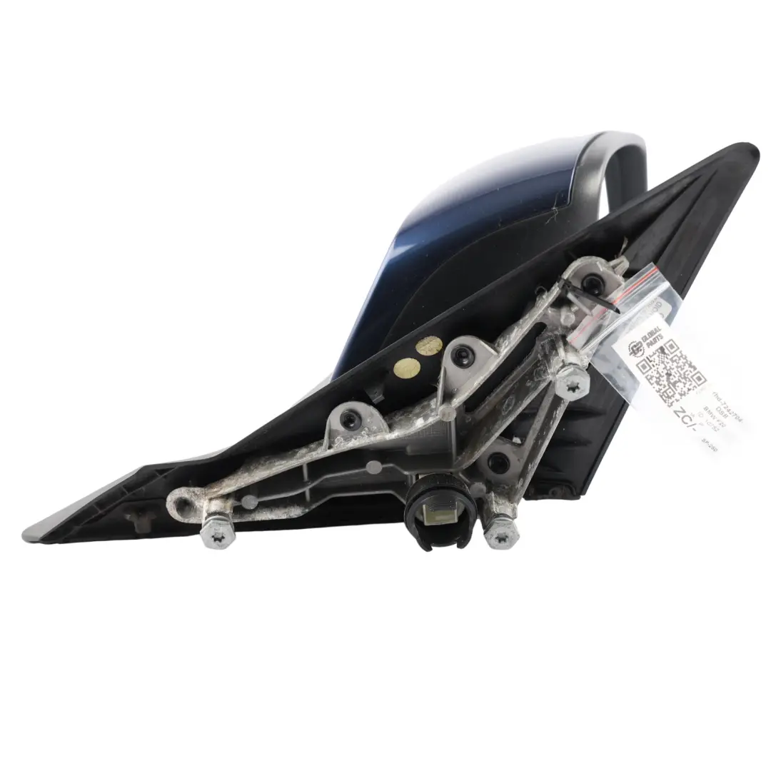 BMW F20 Heated Right O/S Wing Mirror 6 Pin Tiefseeblau Deep Sea Blue A76 - SKU rhd-7242704-DSB - Part number 7242704