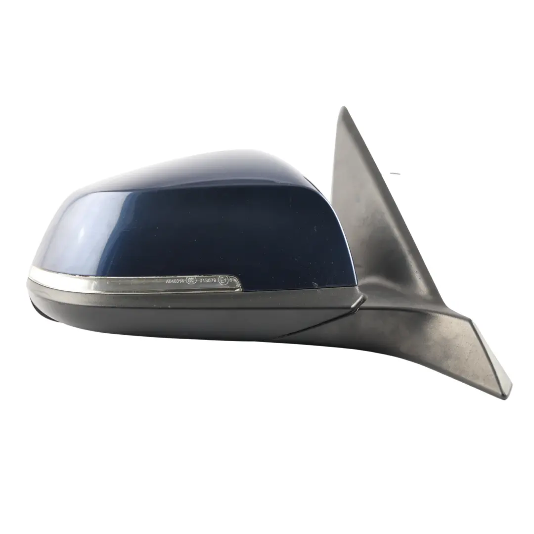 BMW F20 Heated Right O/S Wing Mirror 6 Pin Tiefseeblau Deep Sea Blue A76 - SKU rhd-7242704-DSB - Part number 7242704