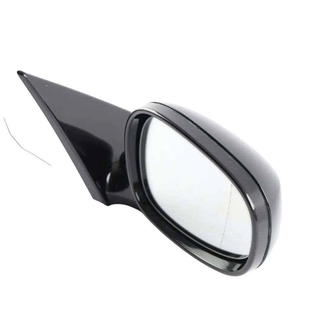 BMW E92 E93 LCI Wing Mirror Heated M Sport Gloss Right O/S Black Sapphire - 475 - SKU RHD-7268214-BS - Part number 7268214