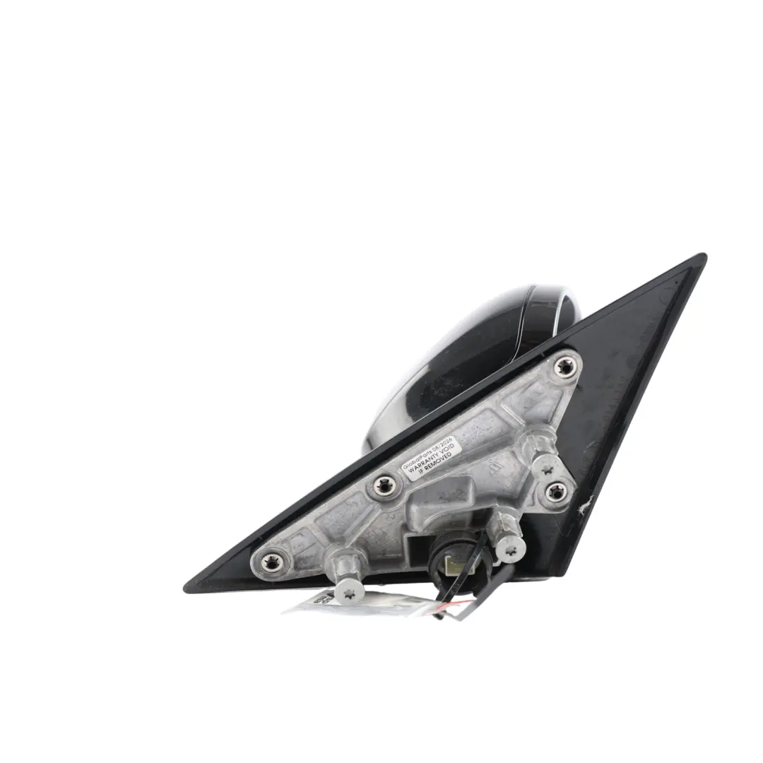 BMW E92 E93 LCI Wing Mirror Heated M Sport Gloss Right O/S Black Sapphire - 475 - SKU RHD-7268214-BS - Part number 7268214