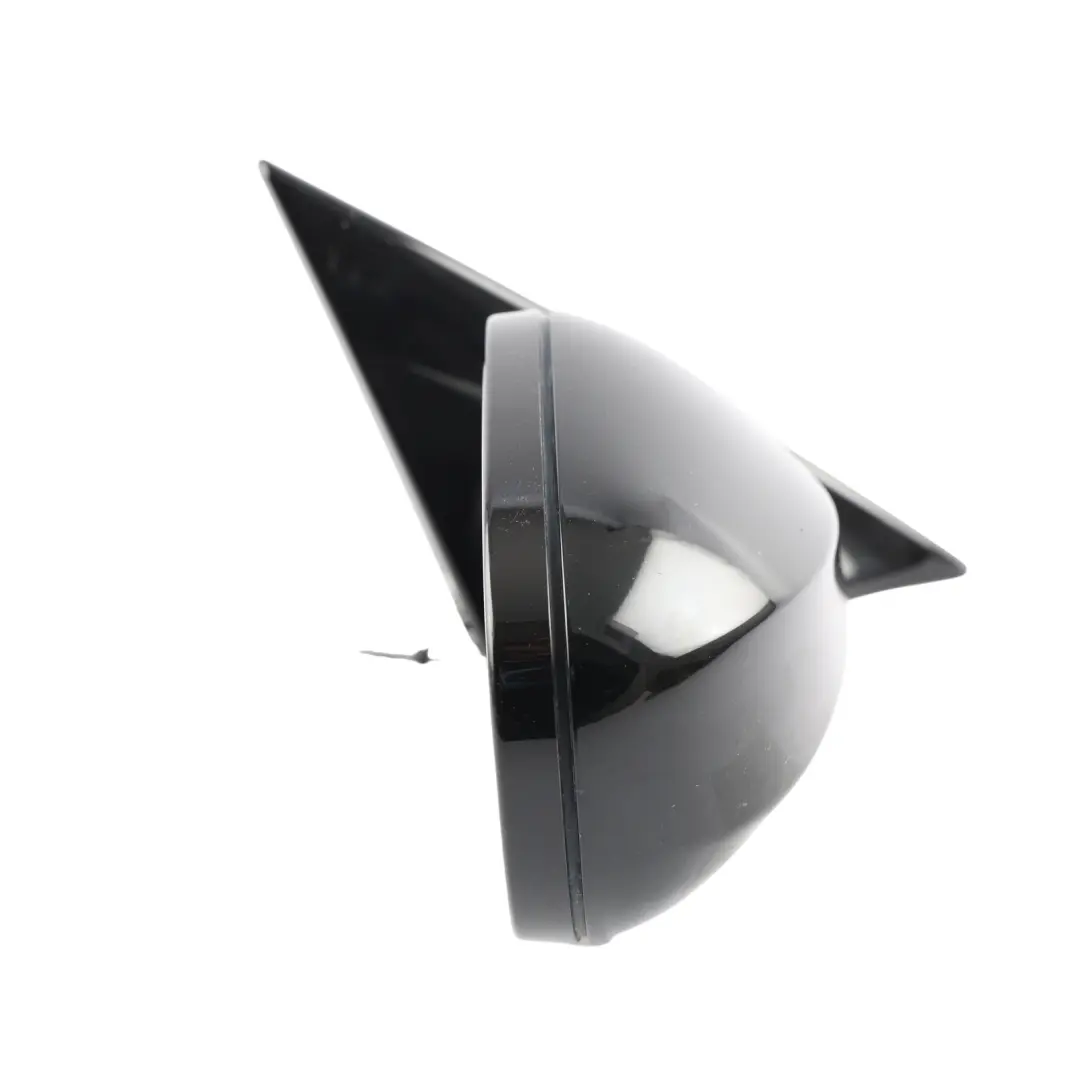 BMW E92 E93 LCI Wing Mirror Heated M Sport Gloss Right O/S Black Sapphire - 475 - SKU RHD-7268214-BS - Part number 7268214