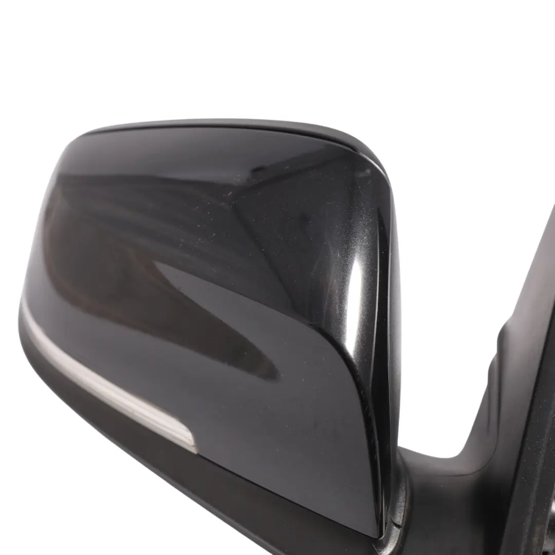 BMW F21 Door Wing Mirror Heated Right O/S Black 668 - SKU RHD-7268540-BS1 - Part number 7268540
