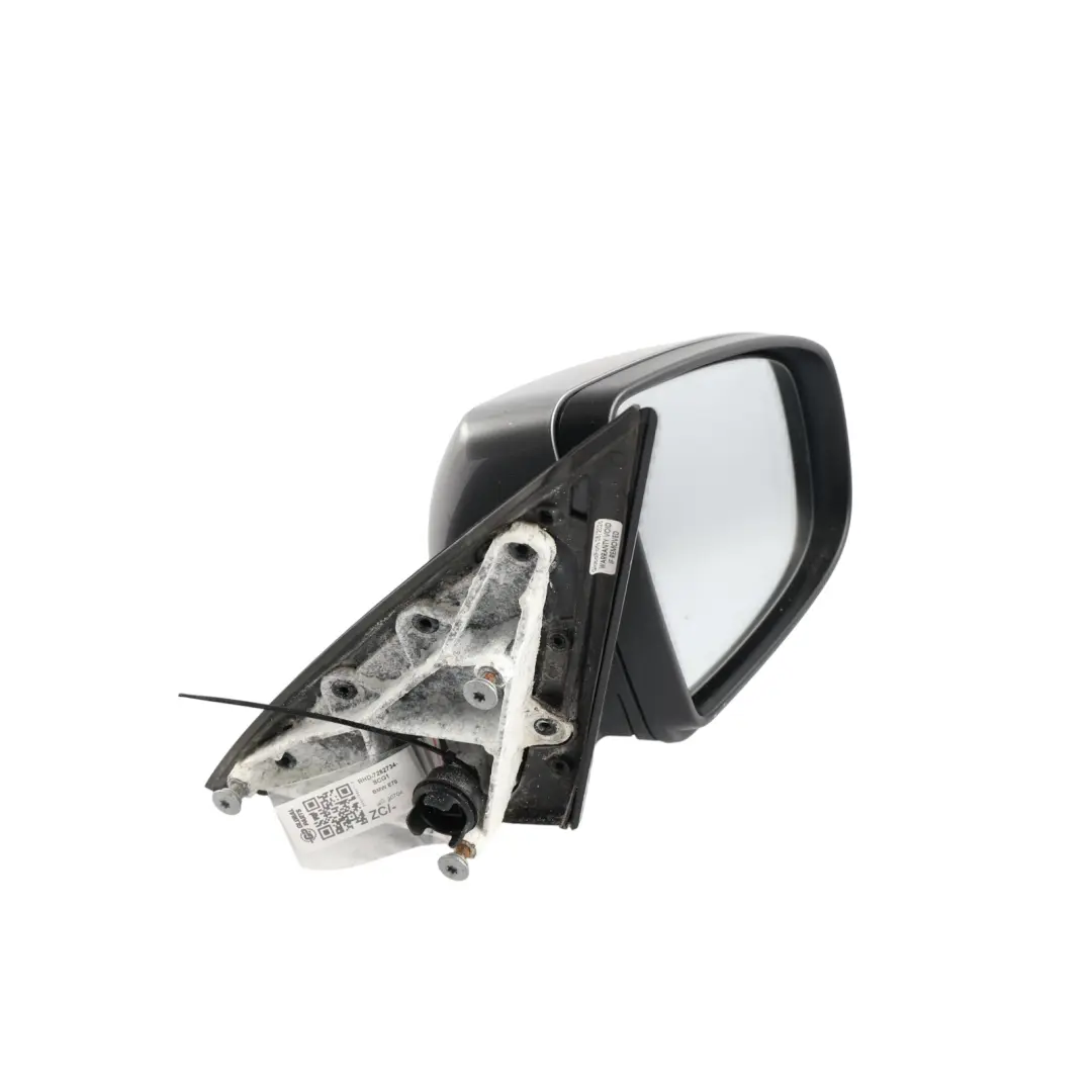 BMW X5 E70 Door Wing Mirror Heated Memory Right O/S Spacegrau Metallic - A52 - SKU RHD-7282734-SCG1 - Part number 7282734