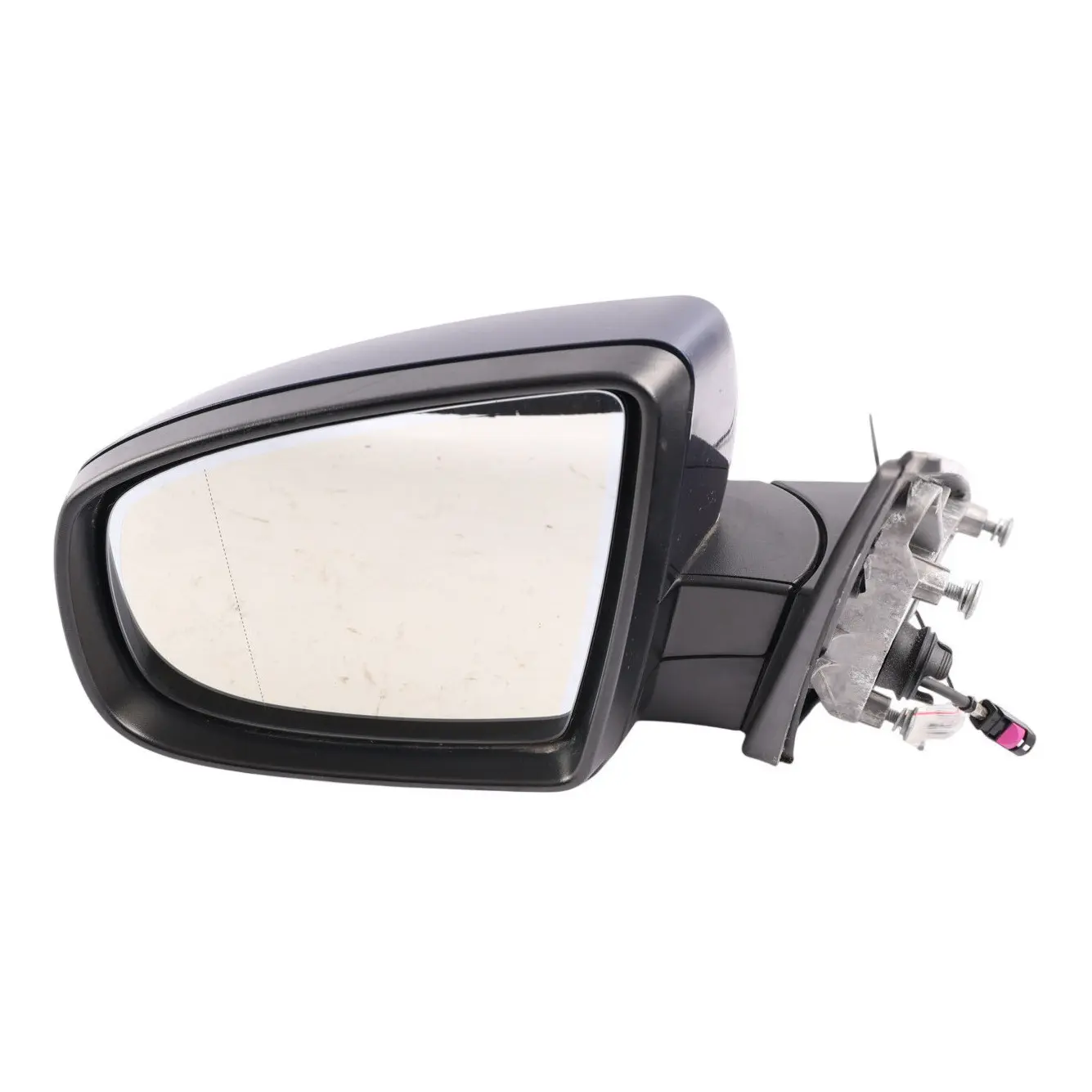 BMW X6 E71 Wing Mirror Auto Dip Left N/S Top View Camera Deep Sea Blue - A76