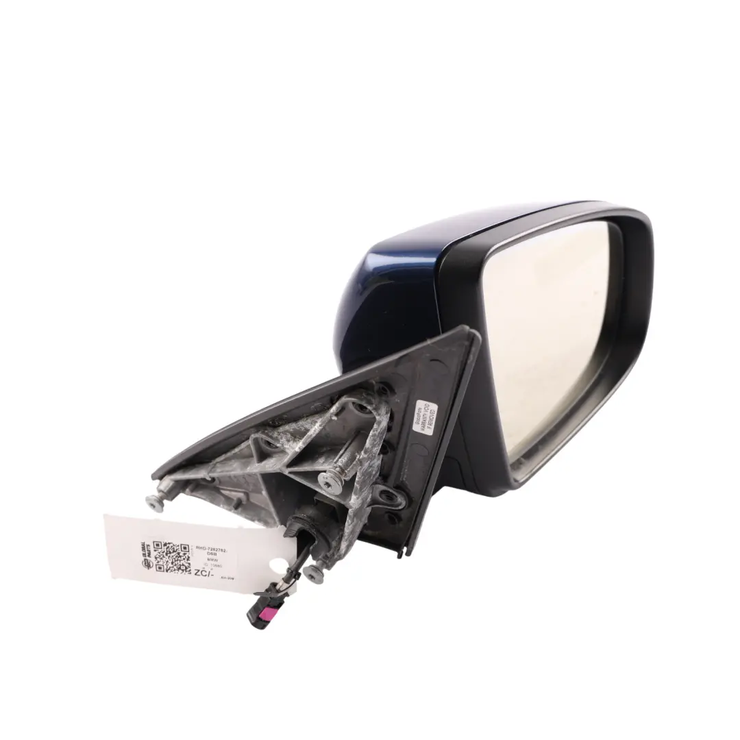 Wing Mirror Auto Dip Right O/S Top View Camera Tiefseeblau - A76 to BMW X6 E71 with Part number 7282782 BMW X6 E71 Wing Mirror Auto Dip Right O/S Top View Camera Tiefseeblau - A76 - SKU RHD-7282782-DSB - Part number 7282782