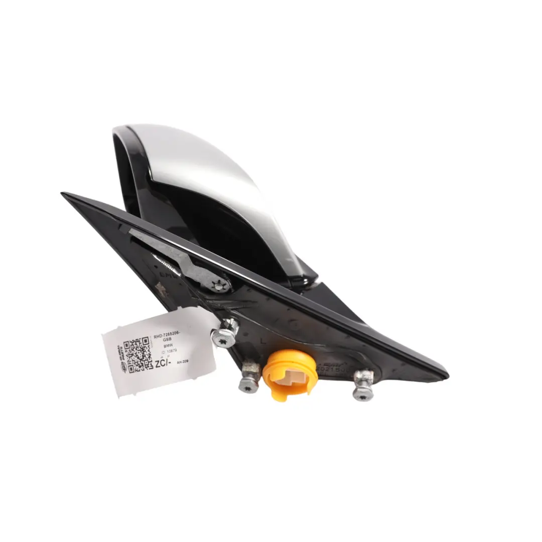 BMW F32 F36 Wing Mirror High Gloss Heated Right O/S 6 Pins Glacier Silber A83 - SKU RHD-7285206-GSB - Part number 7285206