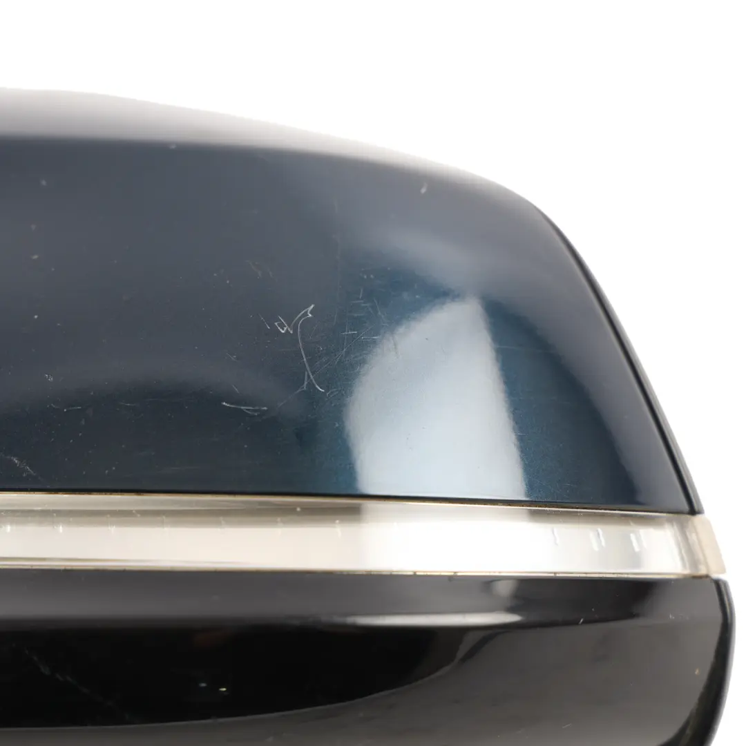 BMW F34 GT Door Wing Mirror Heated Electric Left N/S Midnight Blue - B38 - SKU RHD-7291589-MBM - Part number 7291589