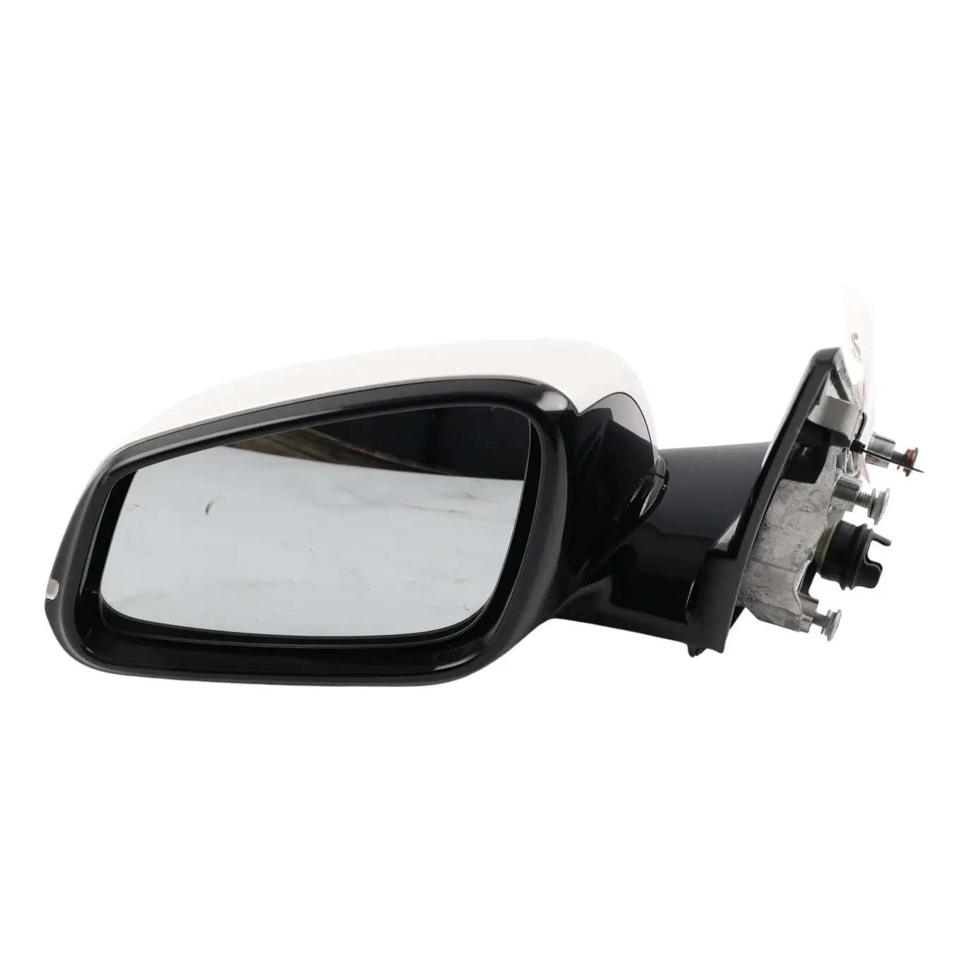 BMW X1 E84 Wing Mirror Heated Door Left N/S 6 Pins Mineral White - A96