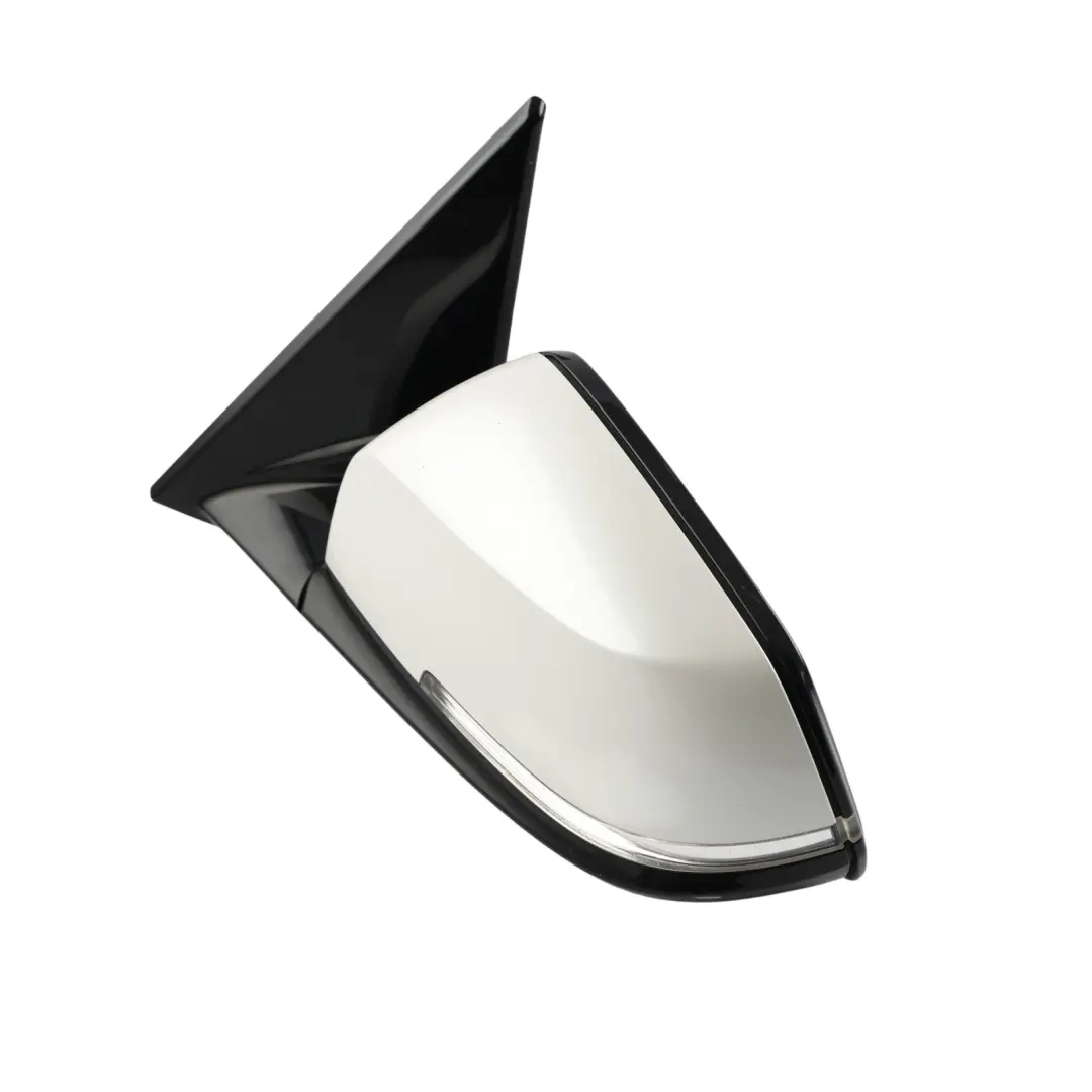 BMW X1 E84 Wing Mirror Heated Door Left N/S 6 Pins Mineral White - A96 - SKU RHD-7307223-MW - Part number 7307223