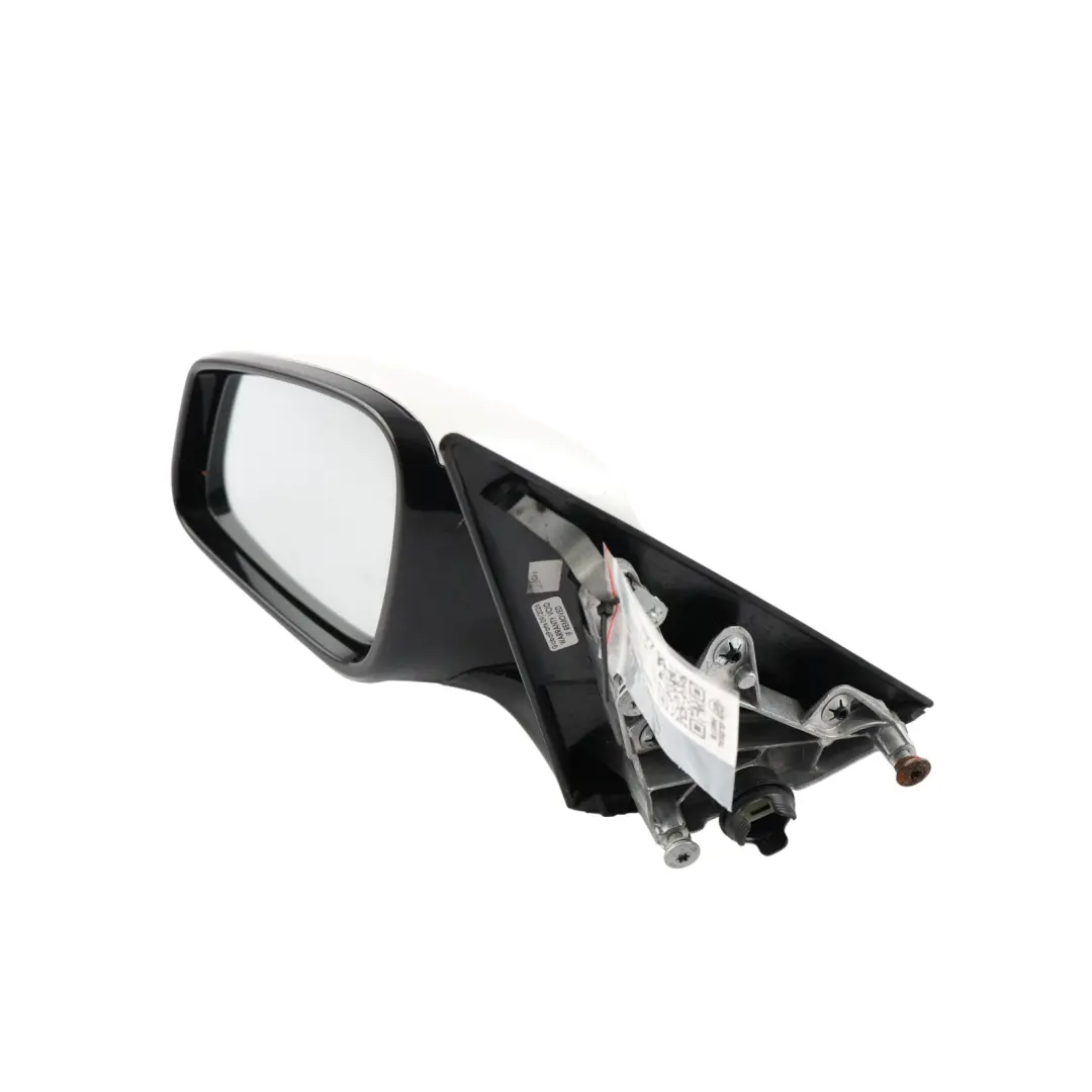 BMW X1 E84 Wing Mirror Heated Door Left N/S 6 Pins Mineral White - A96 - SKU RHD-7307223-MW - Part number 7307223