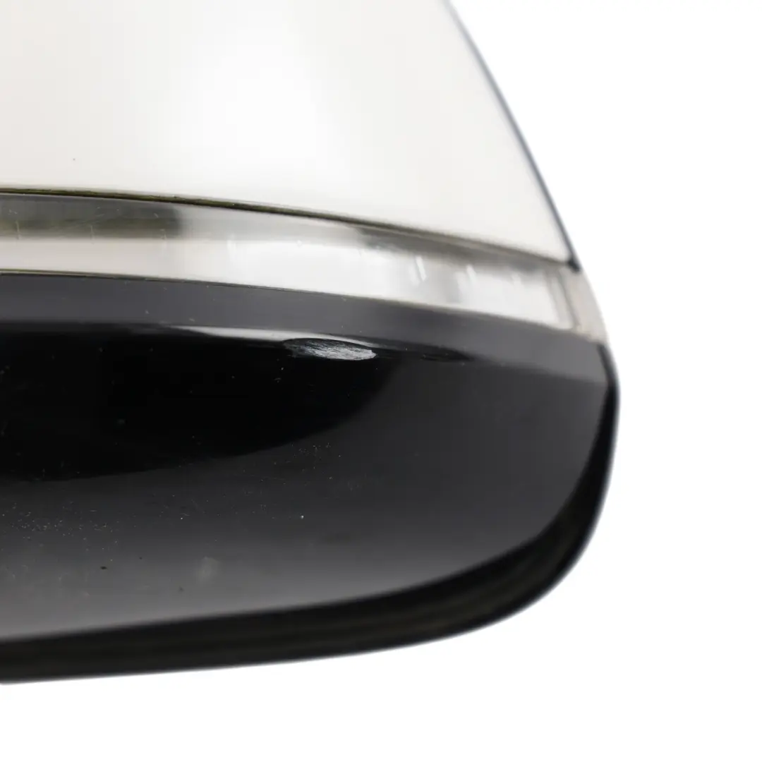 BMW X1 E84 Wing Mirror Heated Door Left N/S 6 Pins Mineral White - A96 - SKU RHD-7307223-MW - Part number 7307223