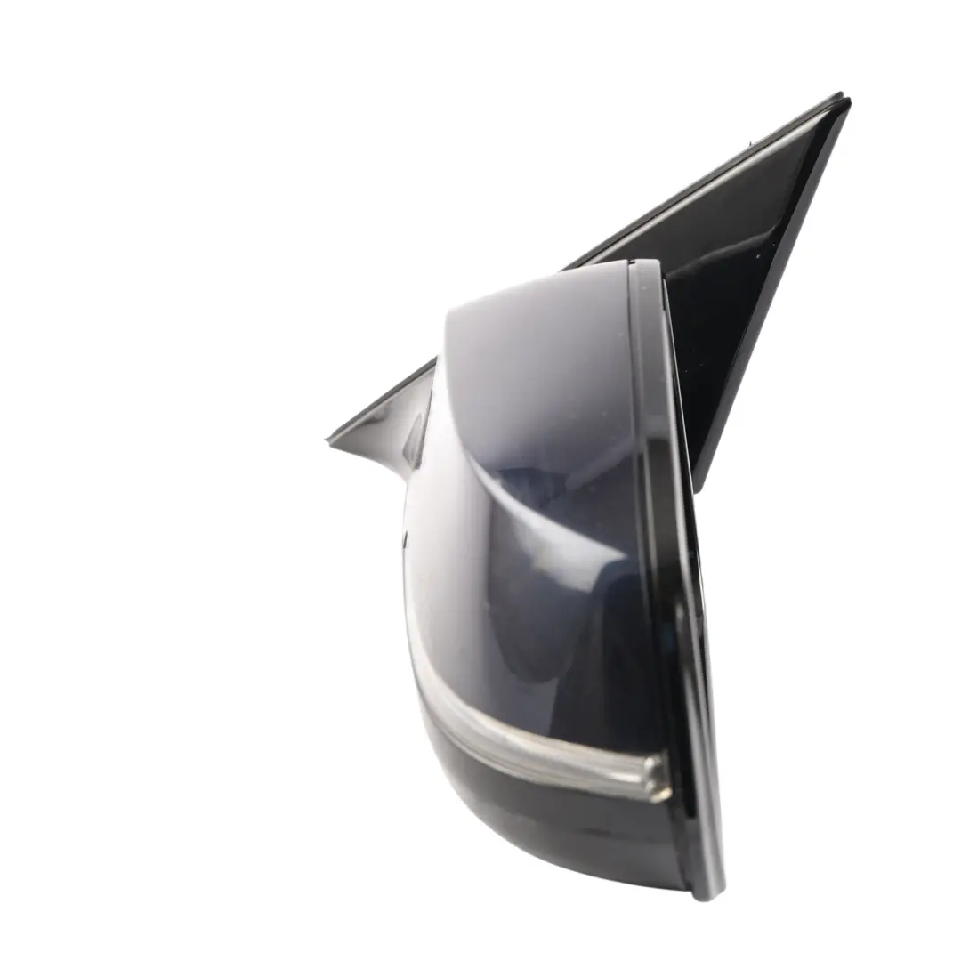 BMW F10 F11 LCI Door Wing Mirror Heated Left N/S Carbonschwarz Metallic - 416 - SKU RHD-7350645-CAR1 - Part number 7350645