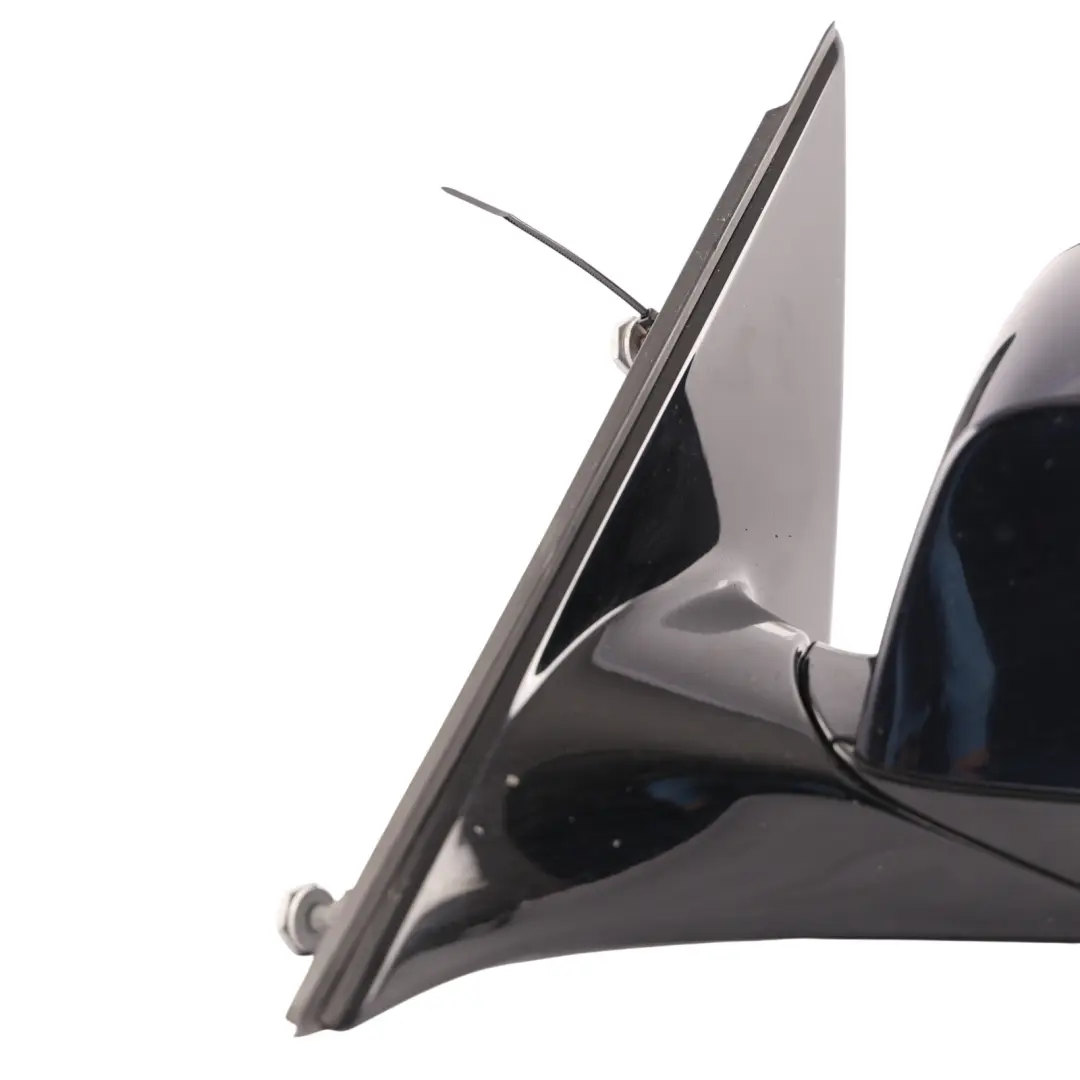 BMW F10 F11 LCI Door Wing Mirror Heated Left N/S Carbonschwarz Metallic - 416 - SKU RHD-7350645-CAR1 - Part number 7350645
