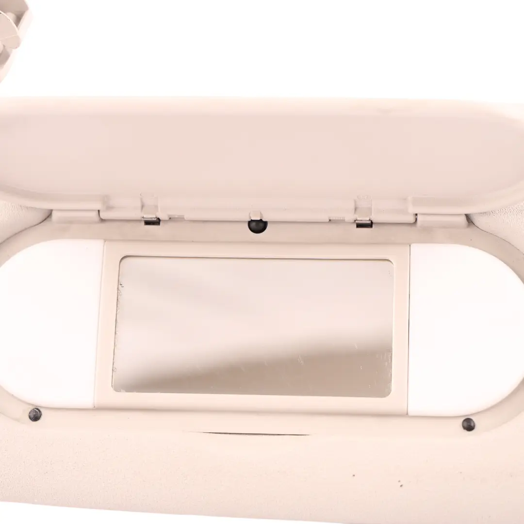 Sun Visor With Label Mirror Left N/S Beige to Mini Cooper F55 F56 with Part number 7382101 Mini Cooper F55 F56 Sun Visor With Label Mirror Left N/S Beige - SKU RHD-7382101-3 - Part number 7382101