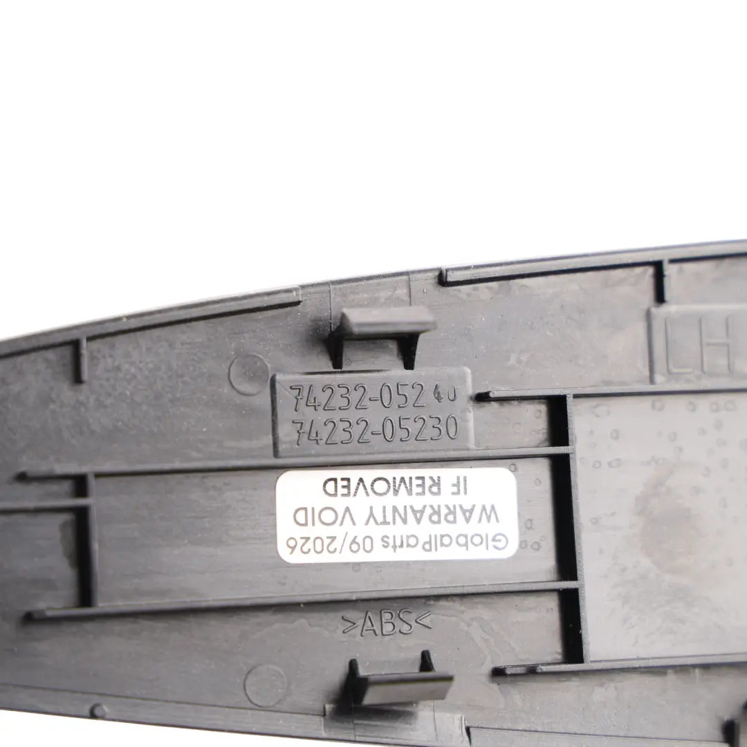Front Door Window Switch Panel Passenger Side N/S to Toyota Avensis T27 with Part number 7423205240 Toyota Avensis T27 Front Door Window Switch Panel Passenger Side N/S - SKU RHD-7423205240 - Part number 7423205240
