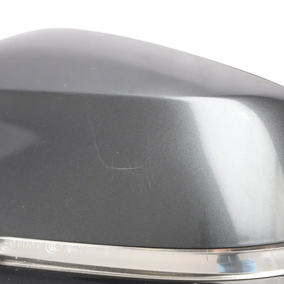 BMW F36 Gran Coupé Side View Wing Mirror 5 Pin Heated Left N/S Mineral Grau-B39 - SKU RHD-7459165-MG - Part number 7459165