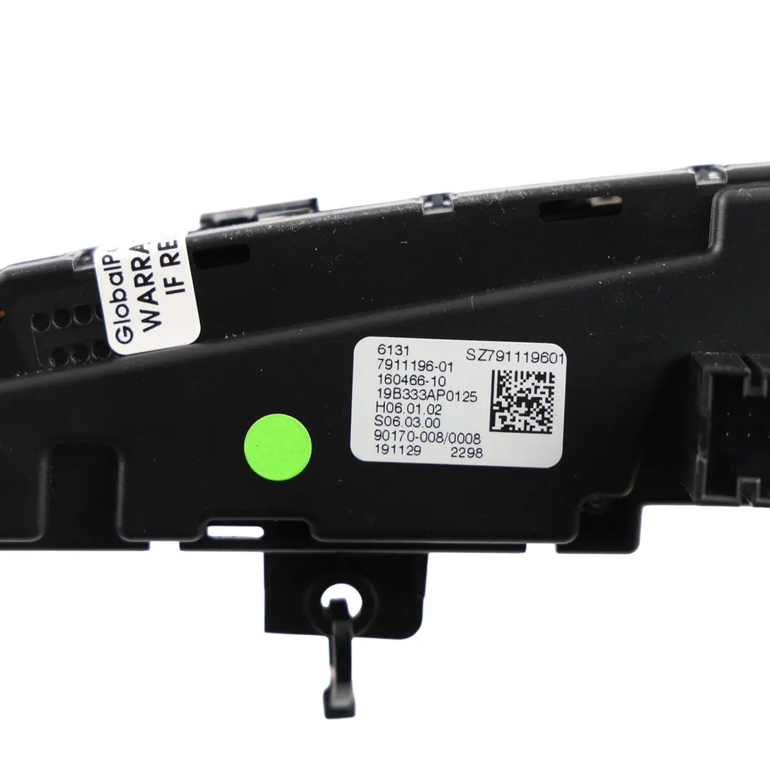 Centre Console Control Switch Trim Cover Panel to BMW F40 with Part number 7911196 BMW F40 Centre Console Control Switch Trim Cover Panel - SKU RHD-7911196 - Part number 7911196