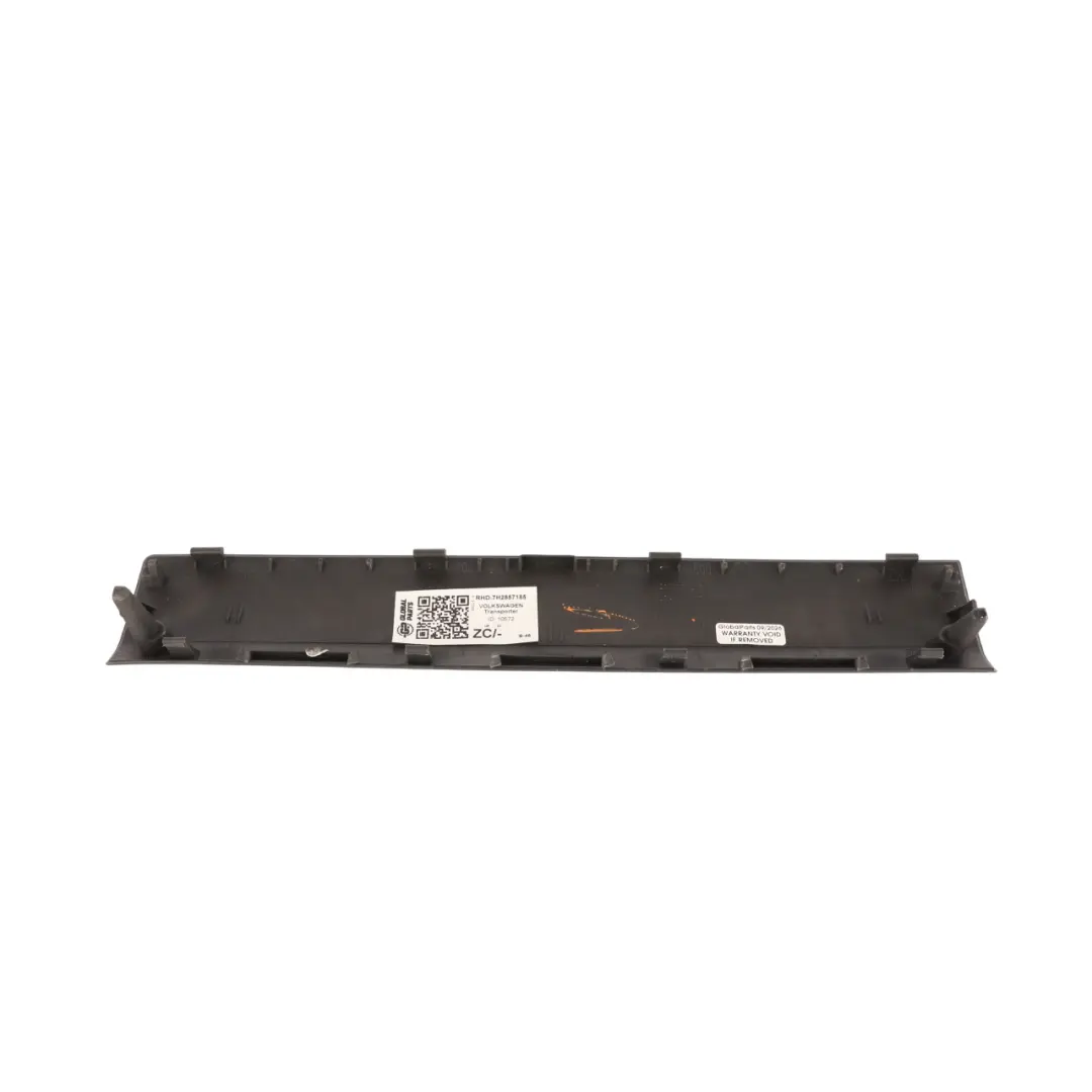 Dashboard Moulding Trim Panel Strip Left N/S to Volkswagen Transporter T5 with Part number 7H2857185 Volkswagen Transporter T5 Dashboard Moulding Trim Panel Strip Left N/S - SKU RHD-7H2857185 - Part number 7H2857185