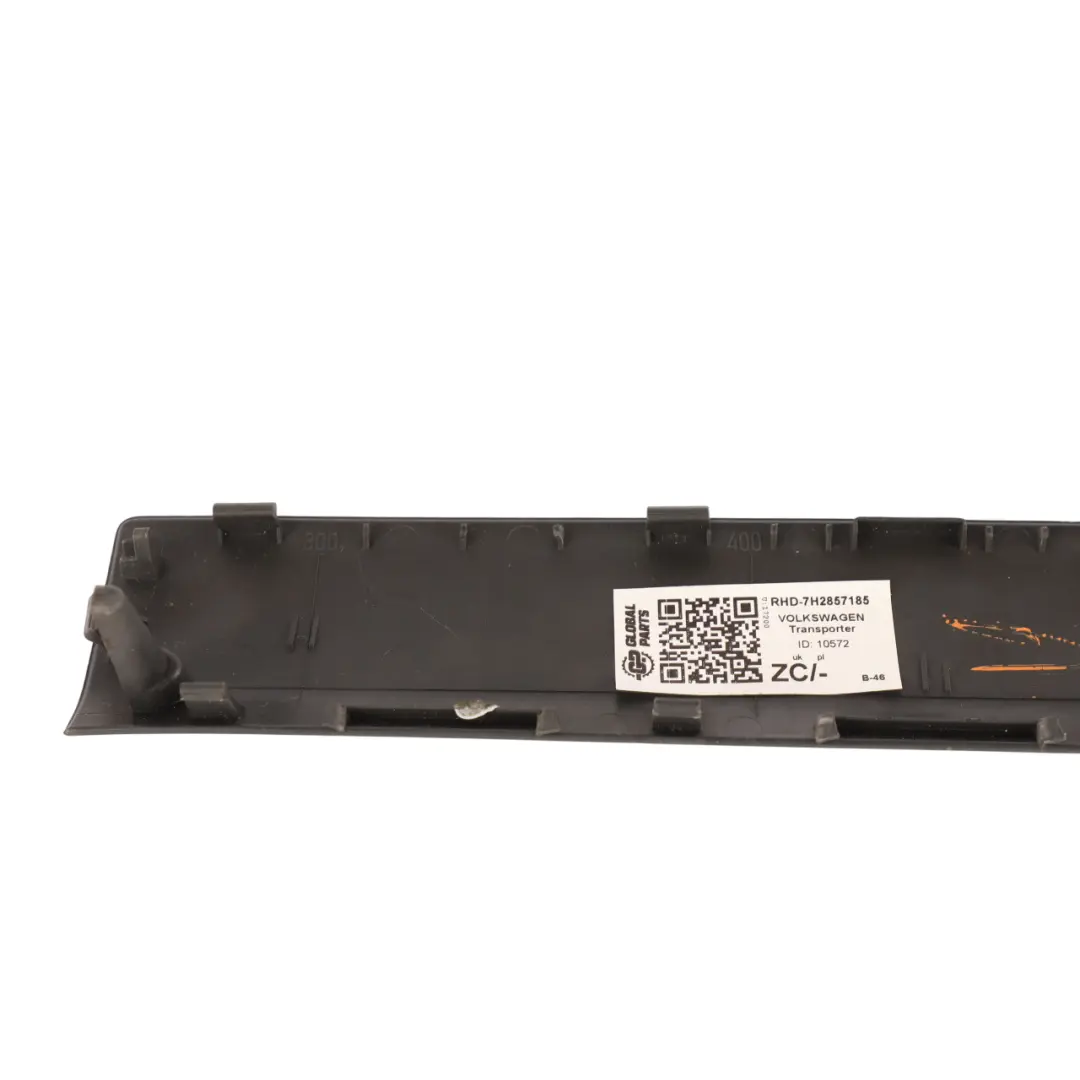 Volkswagen Transporter T5 Dashboard Moulding Trim Panel Strip Left N/S - SKU RHD-7H2857185 - Part number 7H2857185