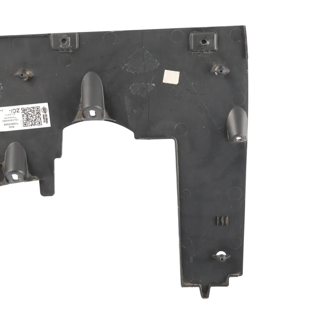 Volkswagen Transporter T5 Dashboard Lower Cover Trim Driver's Side - SKU RHD-7H2863098B - Part number 7H2863098B