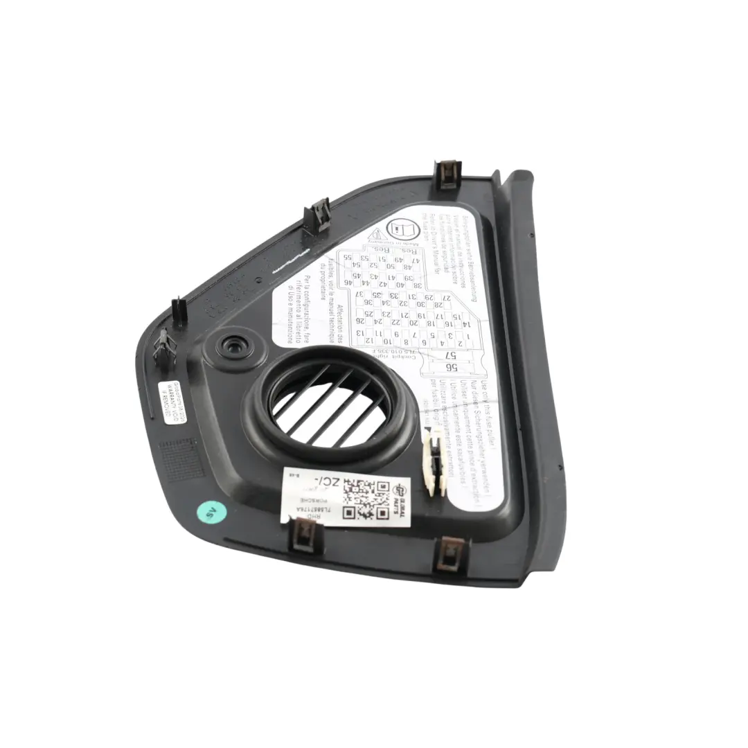 957 Dashboard Fuse Panel Cover Trim Right O/S 7L5857176 to Porsche Cayenne 955 with Part number 7L5857176A Porsche Cayenne 955 957 Dashboard Fuse Panel Cover Trim Right O/S 7L5857176 - SKU RHD-7L5857176A - Part number 7L5857176A