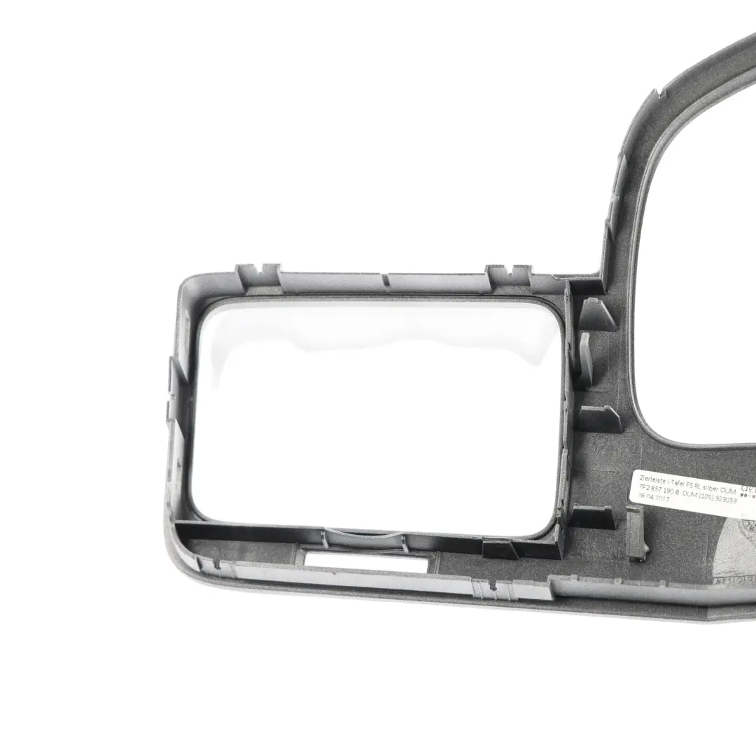 7P Instrument Cluster Air Vents Surround Trim 7P2857226 to VW Volkswagen Touareg with Part number 7P2857190B VW Volkswagen Touareg 7P Instrument Cluster Air Vents Surround Trim 7P2857226 - SKU RHD-7P2857190B-1 - Part number 7P2857190B