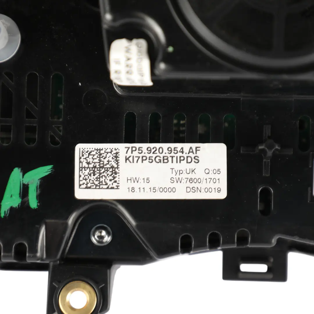 Instrument Cluster Speedometer Diesel Automatic to Porsche Cayenne 92A with Part number 7P5920954AF Porsche Cayenne 92A Instrument Cluster Speedometer Diesel Automatic - SKU RHD-7P5920954AF - Part number 7P5920954AF
