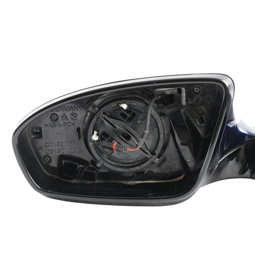 Door Wing Mirror Heated Left N/S Tanzanite Blue - X10 to BMW F06 F12 F13 M6 with Part number 8055119 BMW F06 F12 F13 M6 Door Wing Mirror Heated Left N/S Tanzanite Blue - X10 - SKU RHD-8055119-TAN - Part number 8055119
