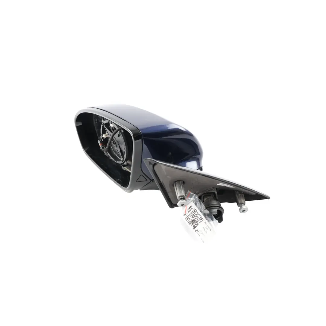 BMW F06 F12 F13 M6 Door Wing Mirror Heated Left N/S Tanzanite Blue - X10 - SKU RHD-8055119-TAN - Part number 8055119