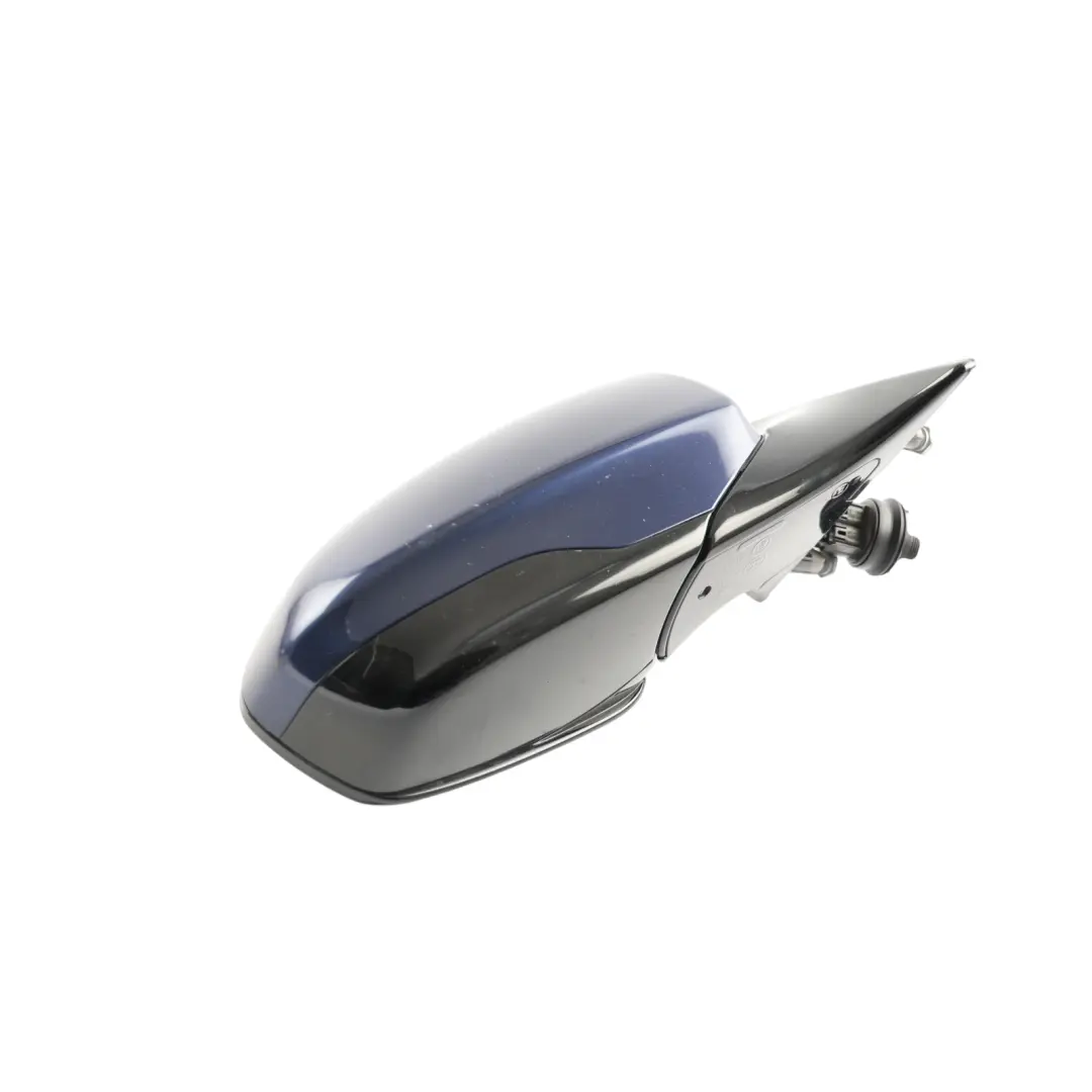 Door Wing Mirror Heated Right O/S Tanzanite Blue X10 to BMW F06 F12 F13 M6 with Part number 8055120 BMW F06 F12 F13 M6 Door Wing Mirror Heated Right O/S Tanzanite Blue X10 - SKU RHD-8055120-TAN - Part number 8055120