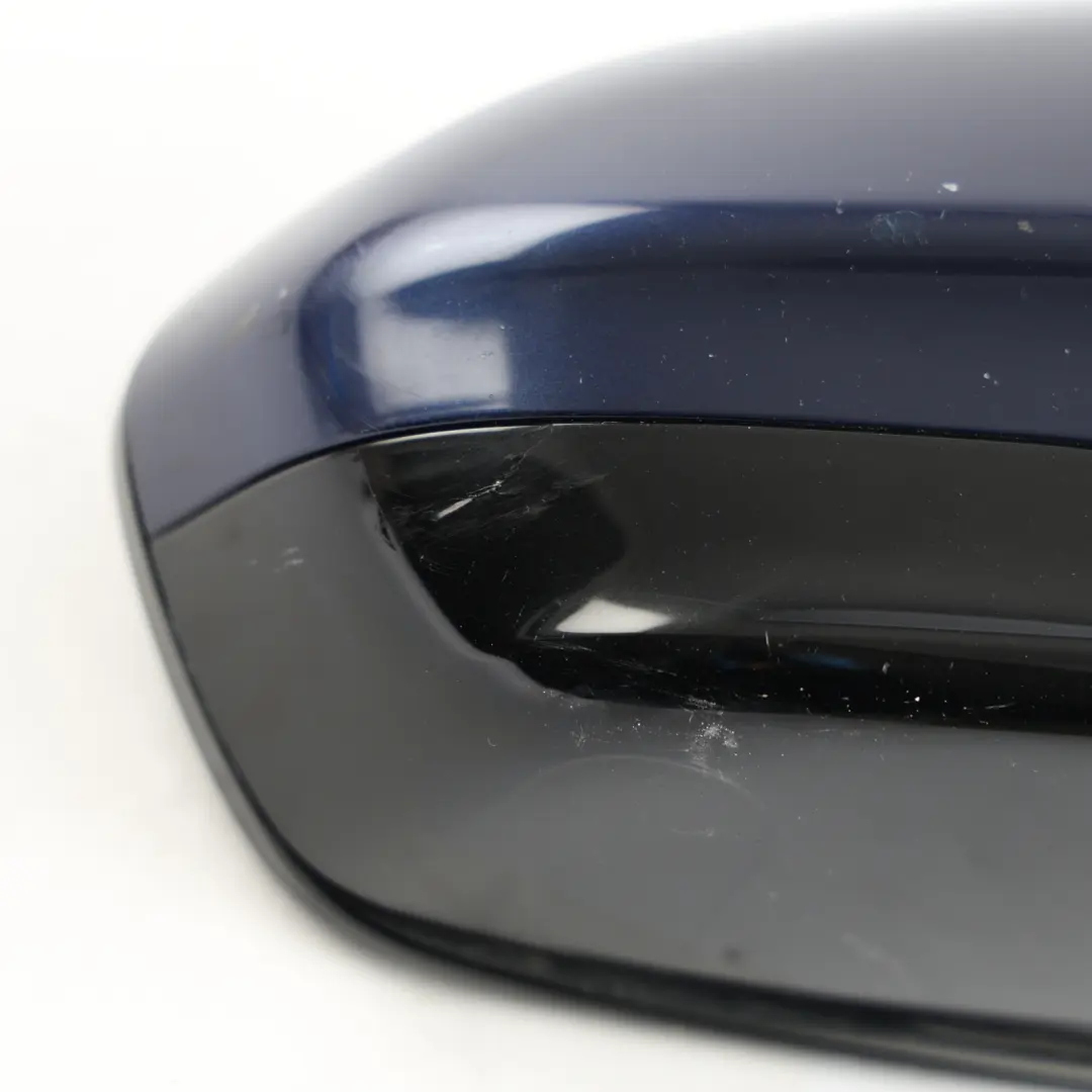 Door Wing Mirror Heated Right O/S Tanzanite Blue X10 to BMW F06 F12 F13 M6 with Part number 8055120 BMW F06 F12 F13 M6 Door Wing Mirror Heated Right O/S Tanzanite Blue X10 - SKU RHD-8055120-TAN - Part number 8055120