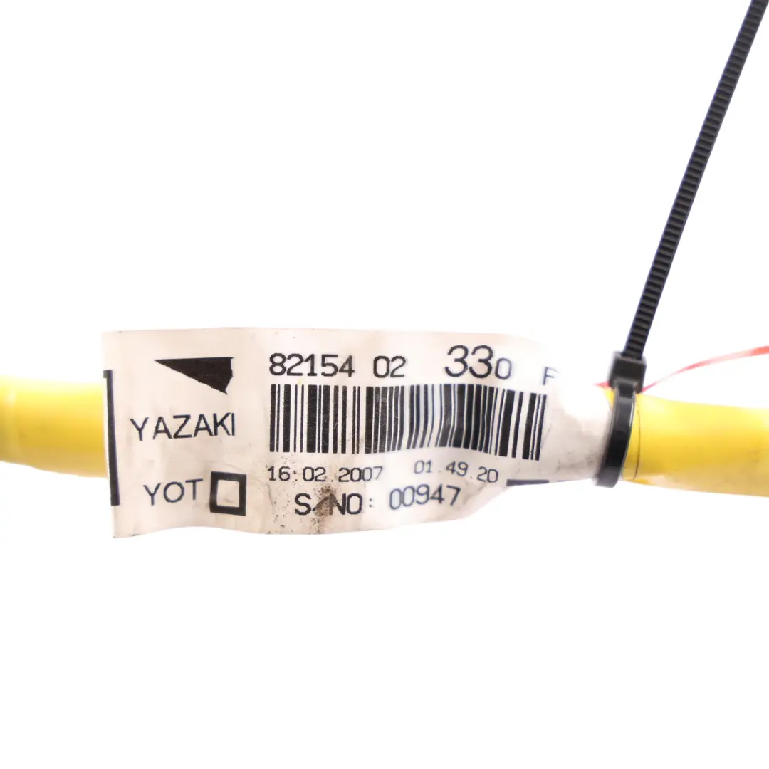 Toyota Auris E15 Rear Door Wiring Loom Left Passenger Side N/S - SKU RHD-8215402330 - Part number 8215402330