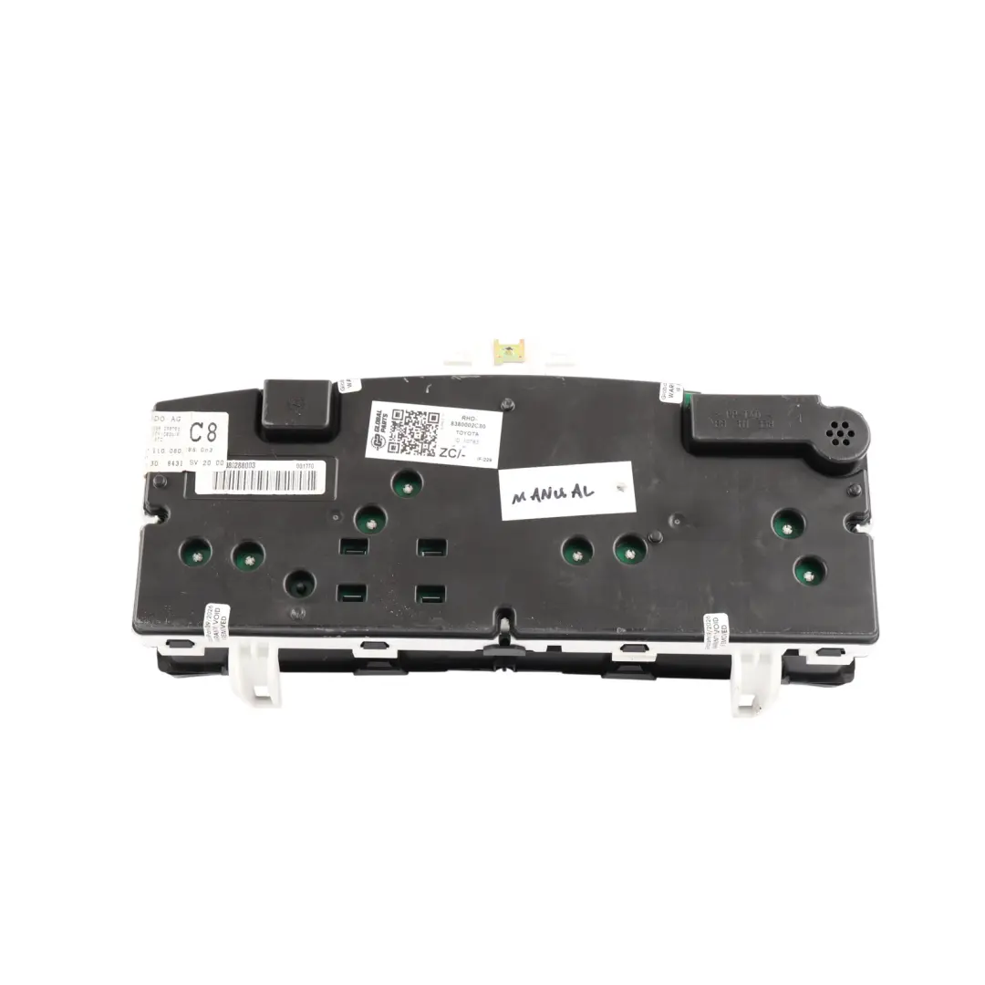 Instrument Cluster Speedometer Manual Petrol to Toyota Corolla E12 with Part number 8380002C80 Toyota Corolla E12 Instrument Cluster Speedometer Manual Petrol - SKU RHD-8380002C80 - Part number 8380002C80