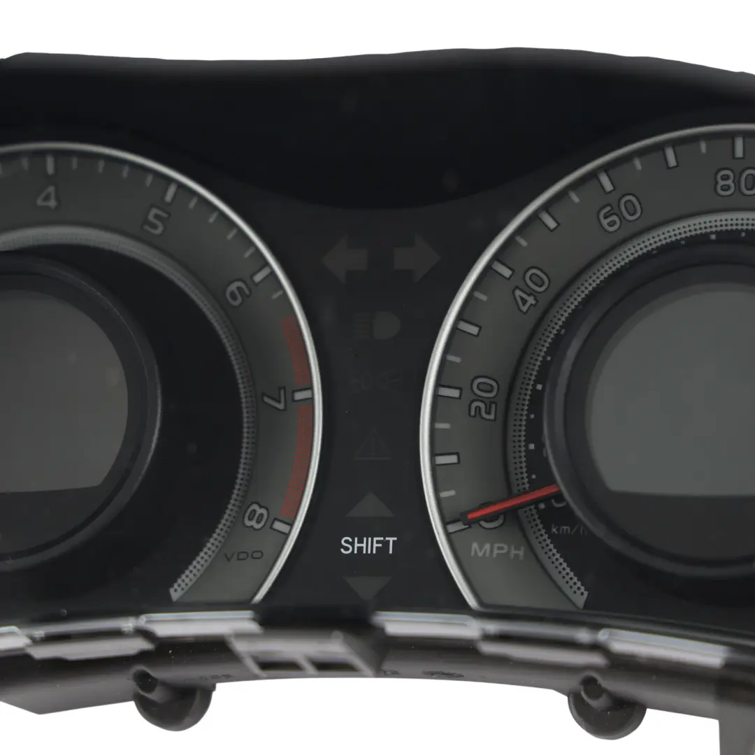 Toyota Auris Mk1 Instrument Cluster Speedometer Clocks Petrol Manual - SKU RHD-8380002L62 - Part number 8380002L62