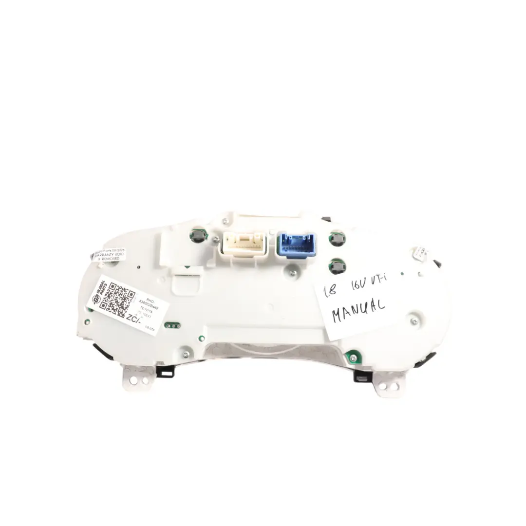 Toyota Celica Mk7 Speedometer Instrument Cluster Clocks Petrol Manual - SKU RHD-838002B440 - Part number 838002B440