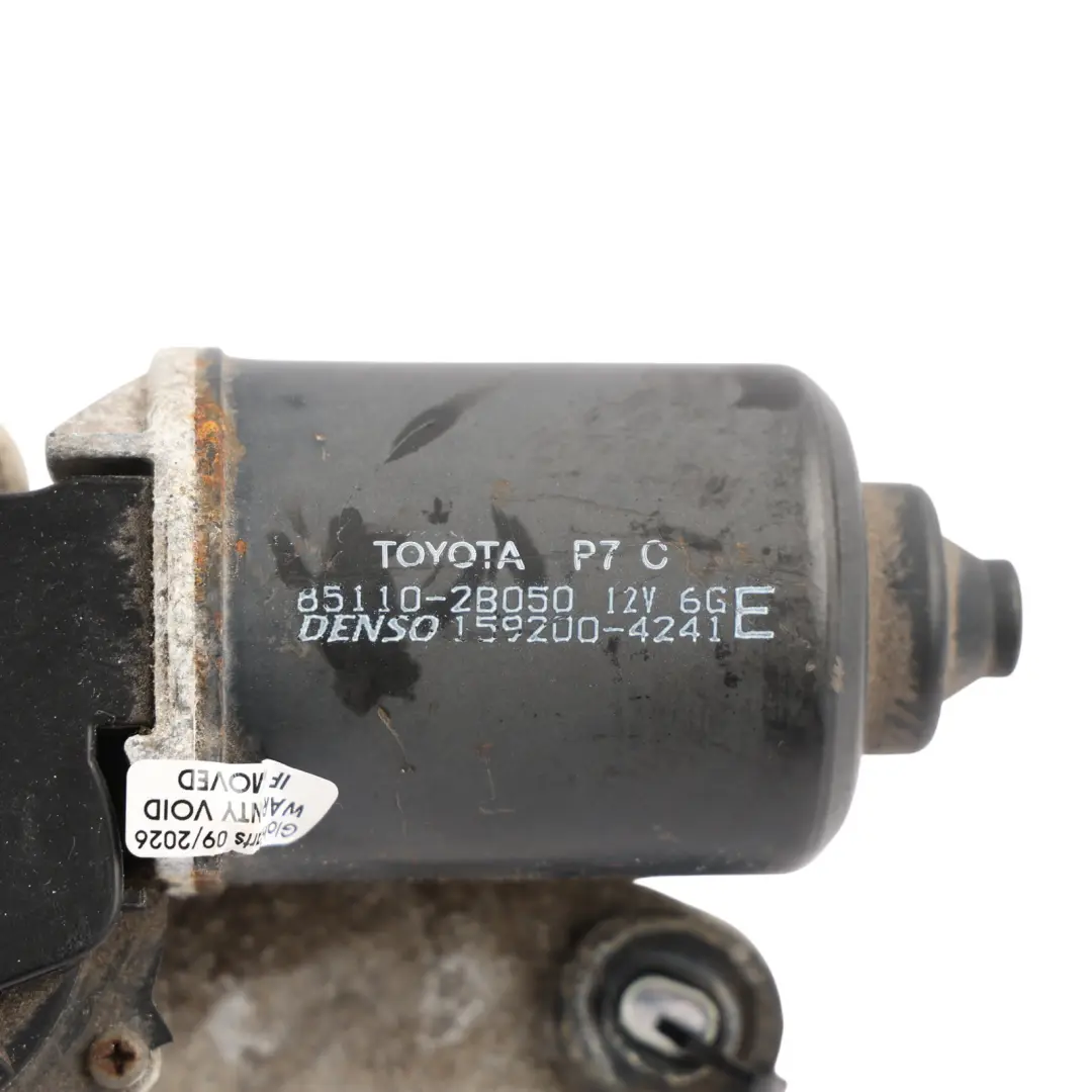 Toyota Celica T23 Front Wiper Motor Linkage Mechanism - SKU RHD-851102B050 - Part number 851102B050