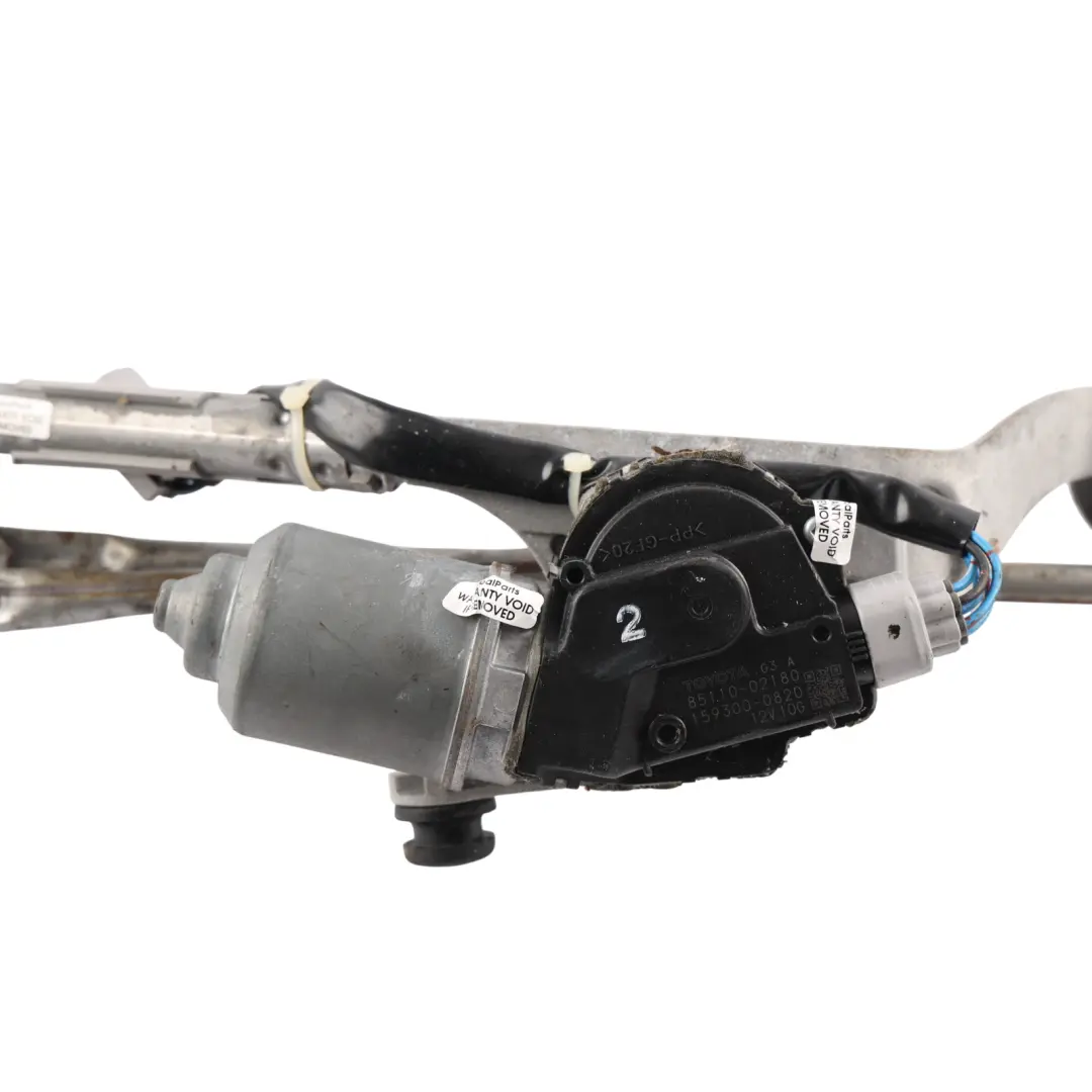 Mk1 Front Wiper Motor Linkage Mechanism to Toyota Auris with Part number 8515002160 Toyota Auris Mk1 Front Wiper Motor Linkage Mechanism - SKU RHD-8515002160 - Part number 8515002160