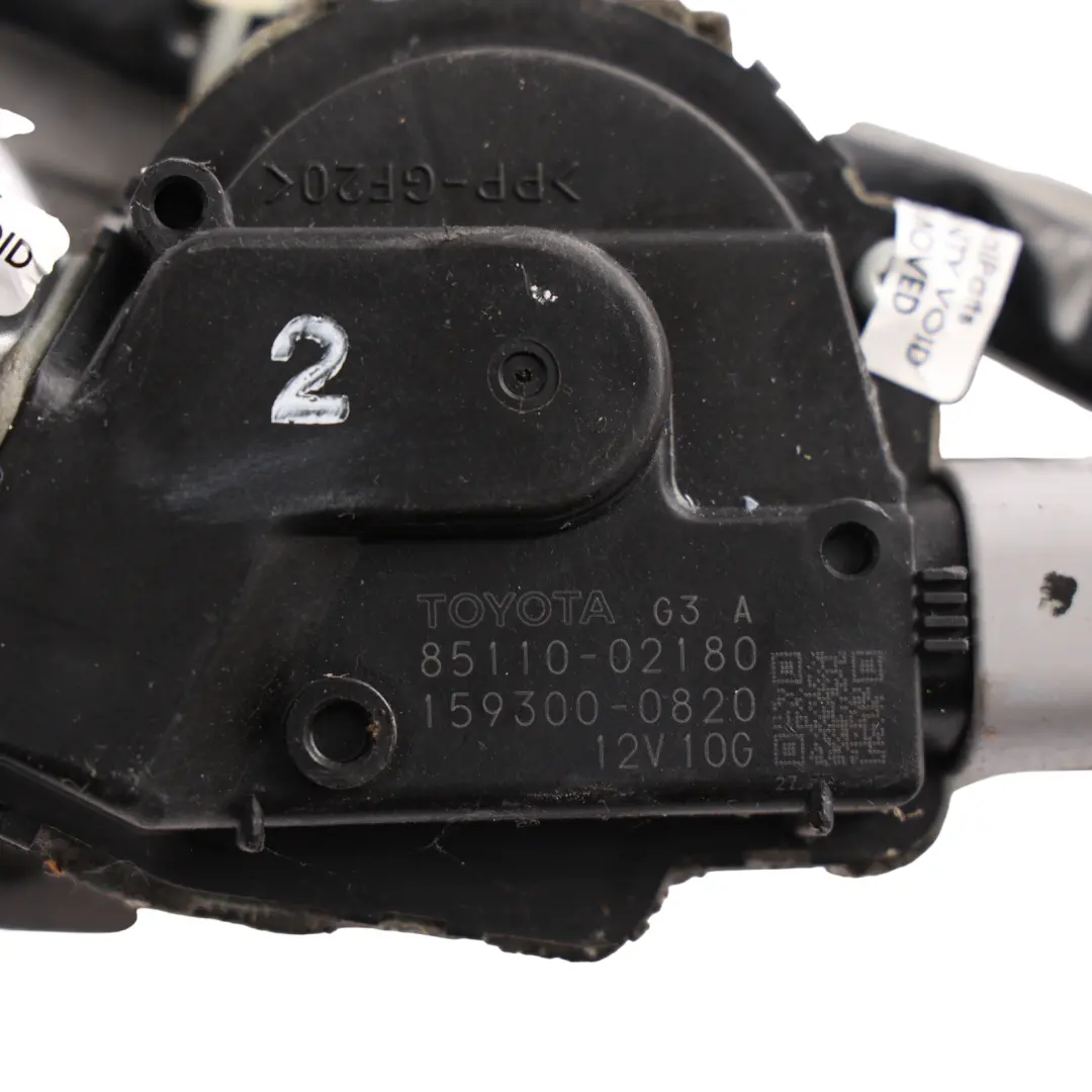 Toyota Auris Mk1 Front Wiper Motor Linkage Mechanism - SKU RHD-8515002160 - Part number 8515002160