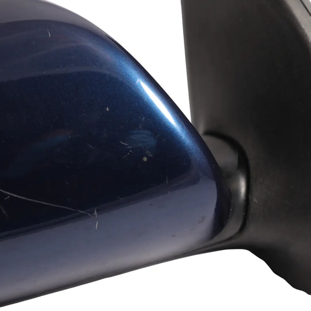 Toyota Corolla E12 Door Wing Mirror Electric Right O/S Dark Blue Mica - 8P4 - SKU RHD-8790102010-DAB - Part number 8790102010