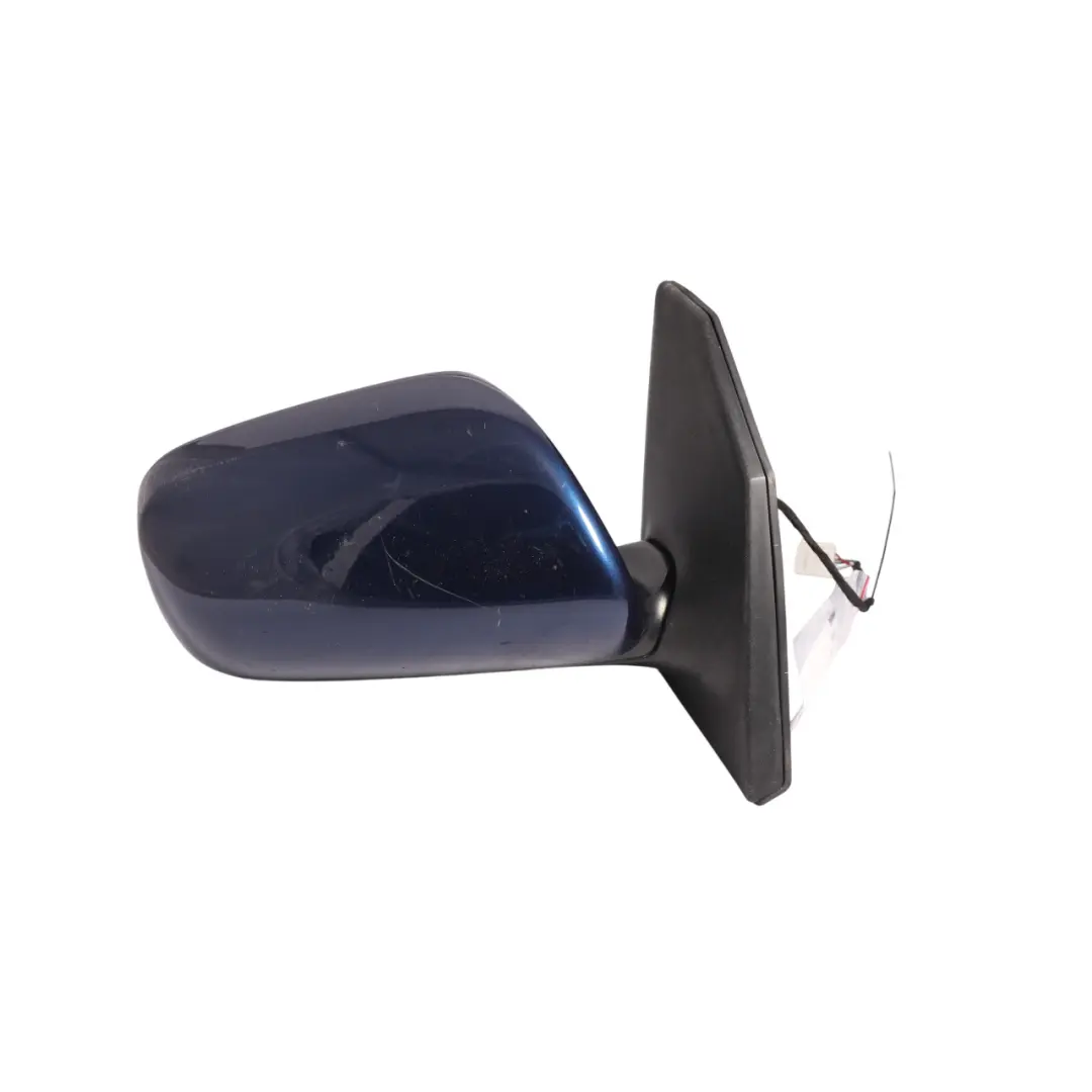Toyota Corolla E12 Door Wing Mirror Electric Right O/S Dark Blue Mica - 8P4 - SKU RHD-8790102010-DAB - Part number 8790102010