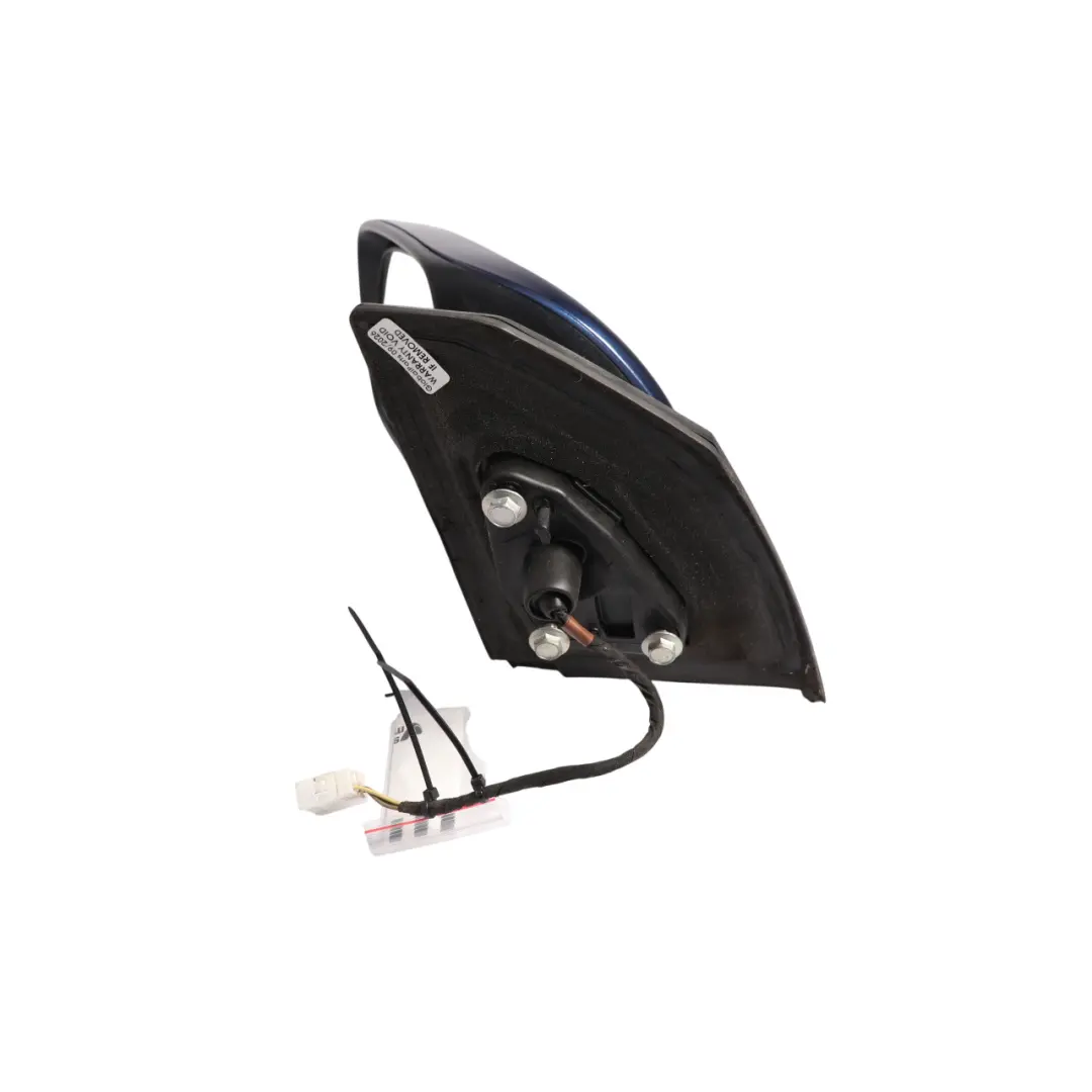 Door Wing Mirror Left N/S Dark Blue Mica - 8P4 to Toyota Corolla E12 with Part number 8790602010 Toyota Corolla E12 Door Wing Mirror Left N/S Dark Blue Mica - 8P4 - SKU RHD-8790602010-DAB - Part number 8790602010