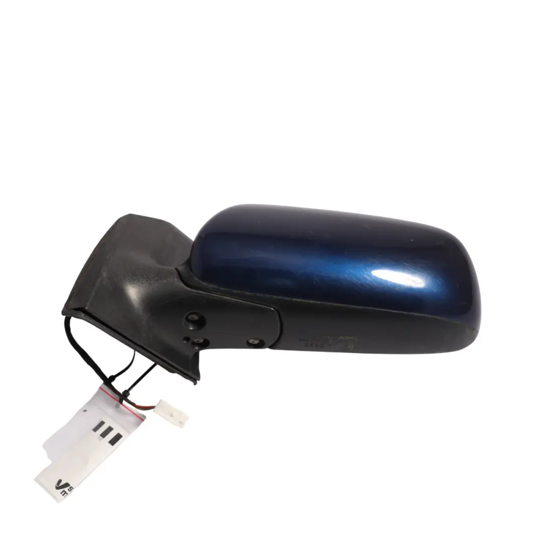 Door Wing Mirror Left N/S Dark Blue Mica - 8P4 to Toyota Corolla E12 with Part number 8790602010 Toyota Corolla E12 Door Wing Mirror Left N/S Dark Blue Mica - 8P4 - SKU RHD-8790602010-DAB - Part number 8790602010