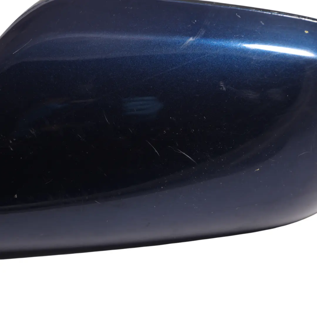 Door Wing Mirror Left N/S Dark Blue Mica - 8P4 to Toyota Corolla E12 with Part number 8790602010 Toyota Corolla E12 Door Wing Mirror Left N/S Dark Blue Mica - 8P4 - SKU RHD-8790602010-DAB - Part number 8790602010