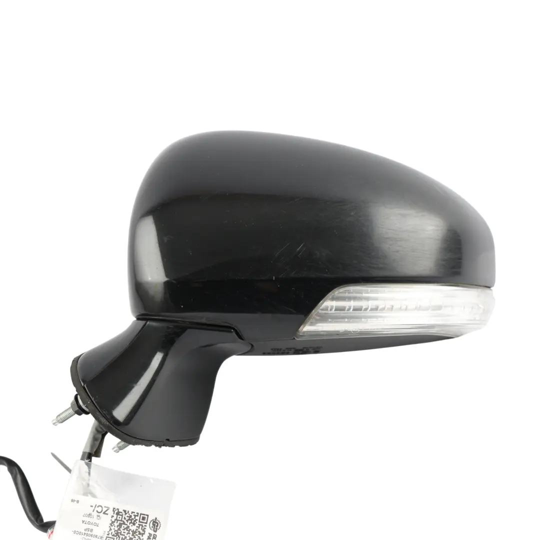 Side View Door Wing Mirror Electric Left N/S Black Sand Pearl to Toyota Avensis T27 with Part number 8790905410C0 Toyota Avensis T27 Side View Door Wing Mirror Electric Left N/S Black Sand Pearl - SKU RHD-8790905410C0-BSP - Part number 8790905410C0