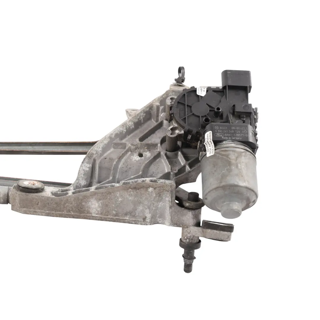 Ford Fiesta Mk7 Windscreen Wiper Front Wiper Motor Linkage System - SKU RHD-8A61-17500-BB - Part number 8A61-17500-BB