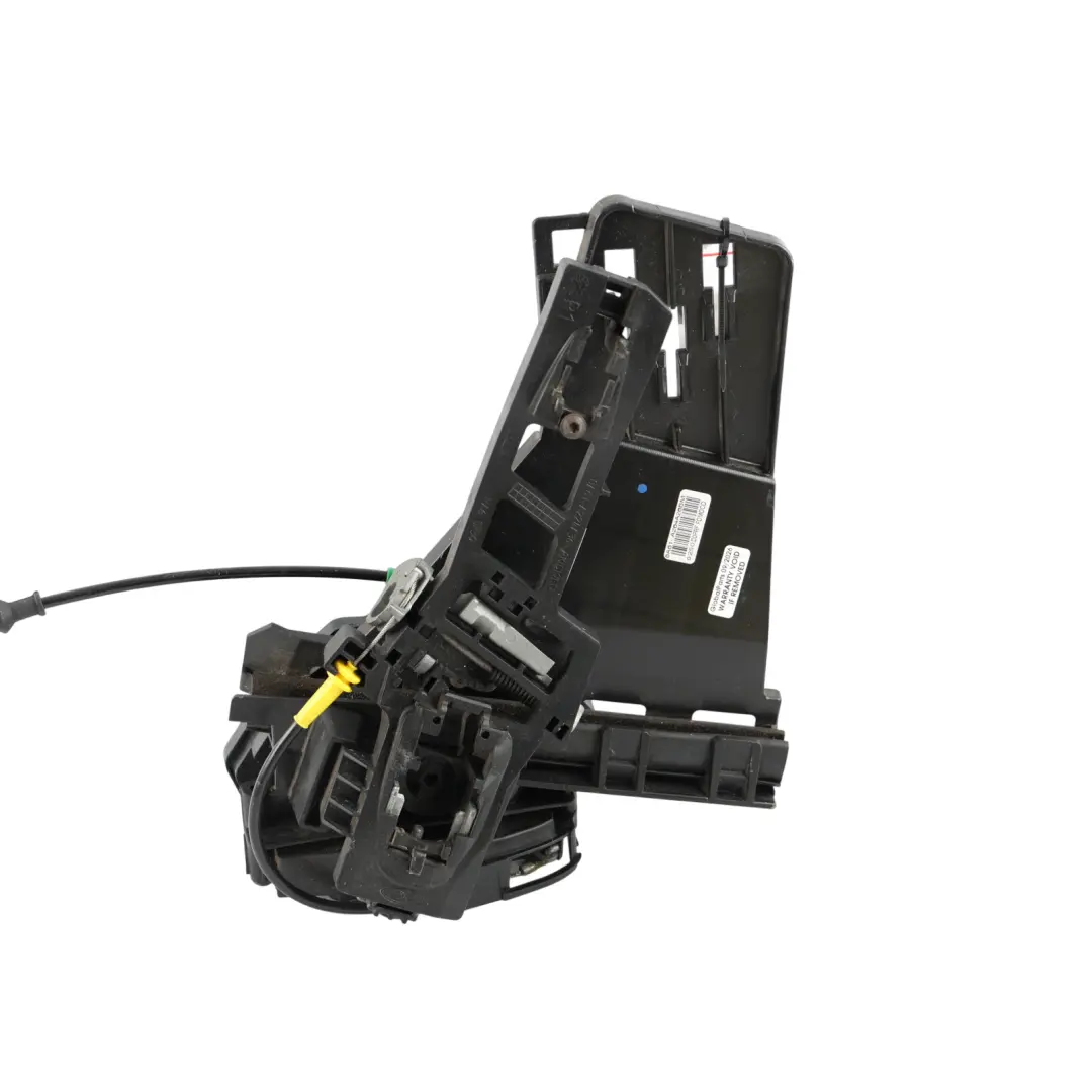 Ford Fiesta Mk7 Rear Door Lock Latch Handle Carrier Right O/S - SKU RHD-8A6A-A26412-BF - Part number 8A6A-A26412-BF