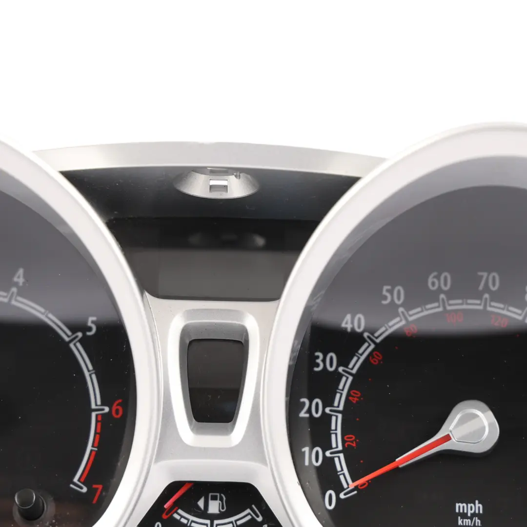 Instrument Cluster Speedometer Petrol Manual to Ford Fiesta Mk7 with Part number 8A6T-10849-FL Ford Fiesta Mk7 Instrument Cluster Speedometer Petrol Manual - SKU RHD-8A6T-10849-FL - Part number 8A6T-10849-FL